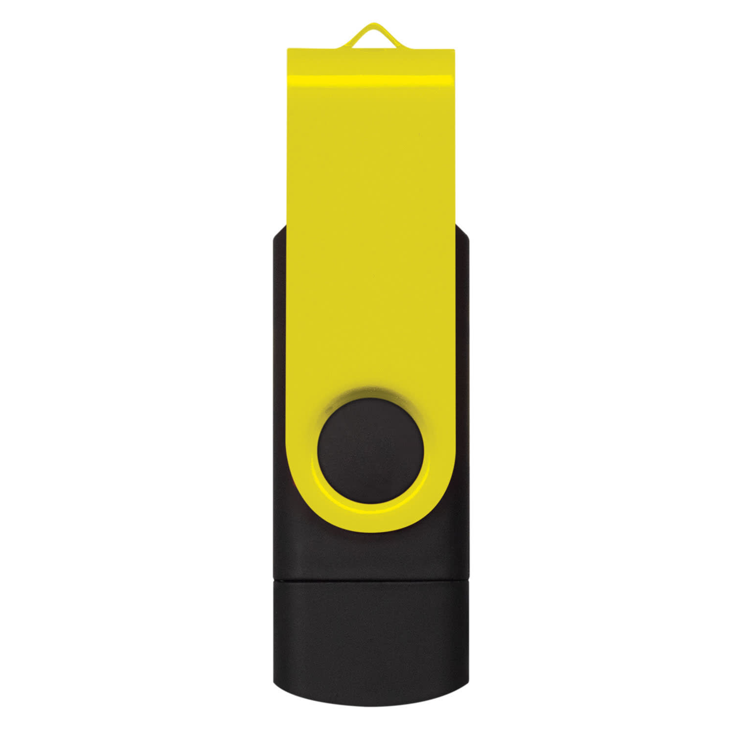 Helix 16GB Dual Flash Drive - 121403 Image Yellow