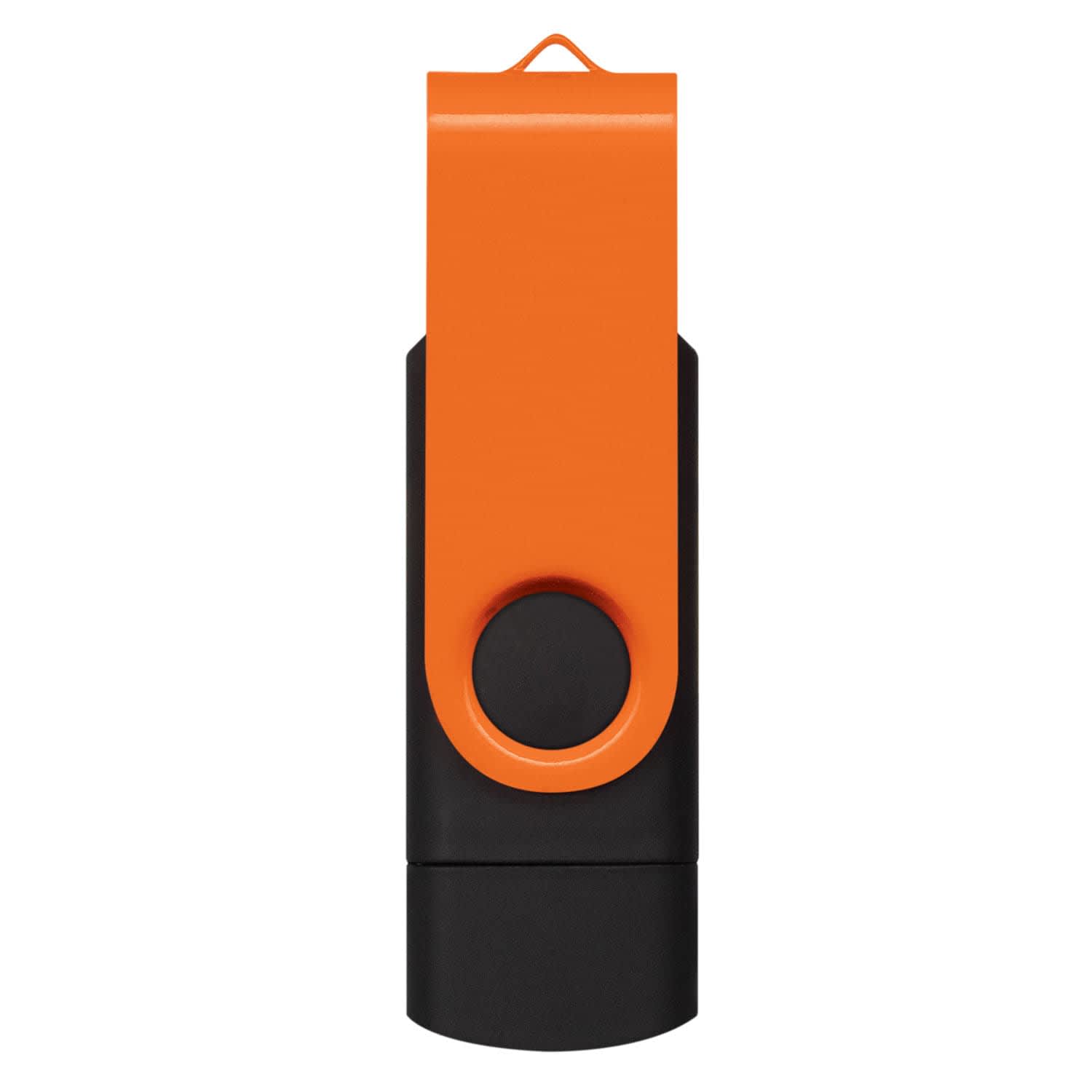 Helix 16GB Dual Flash Drive - 121403 Image Orange