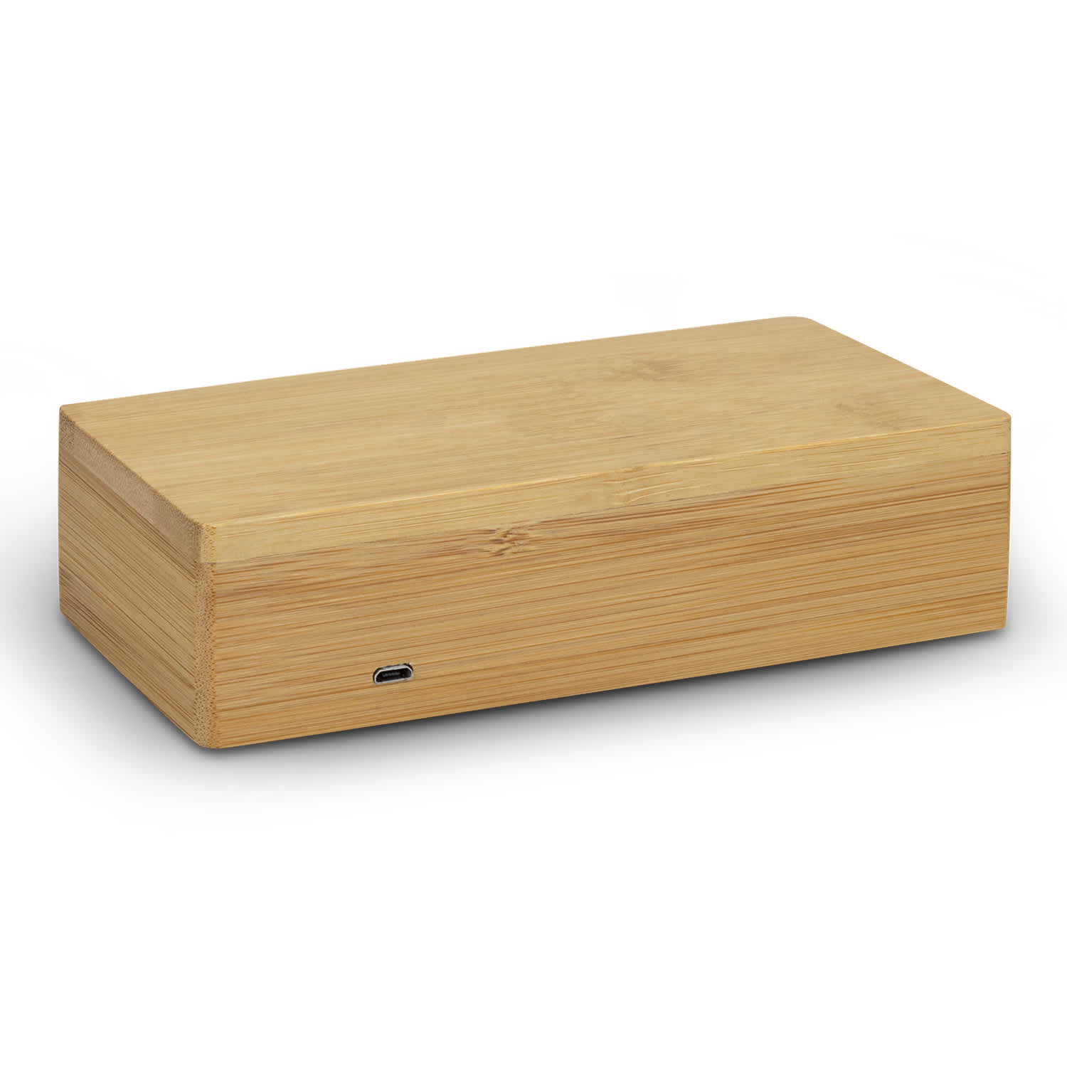 Bamboo Wireless Charging Clock - image 3