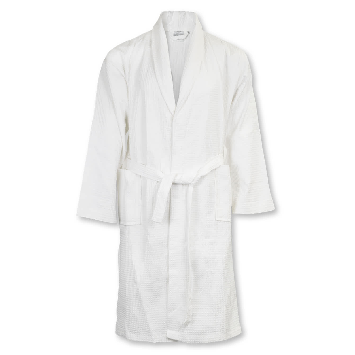 Rochester Waffle Bathrobe - 121432 Image White