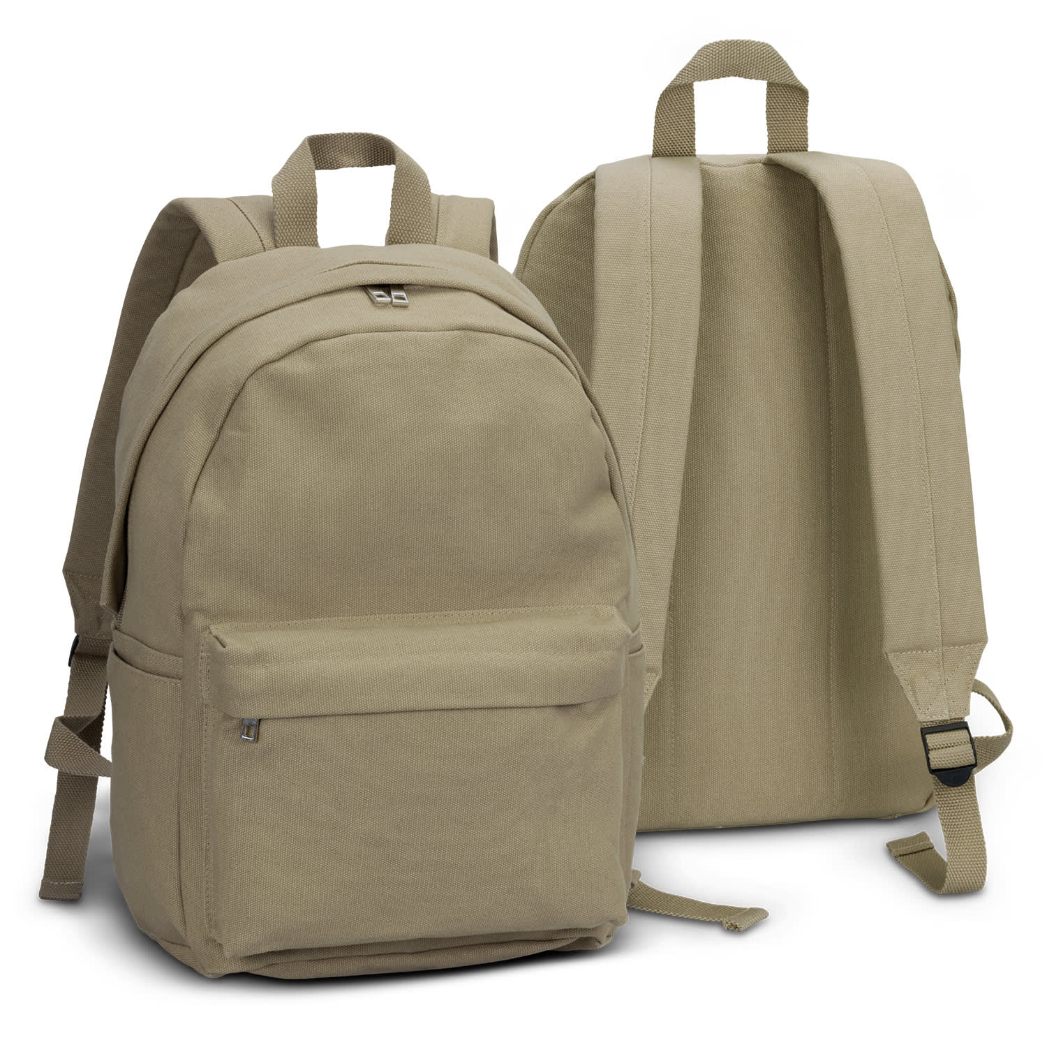 Canvas Backpack - 121464 Image Beige
