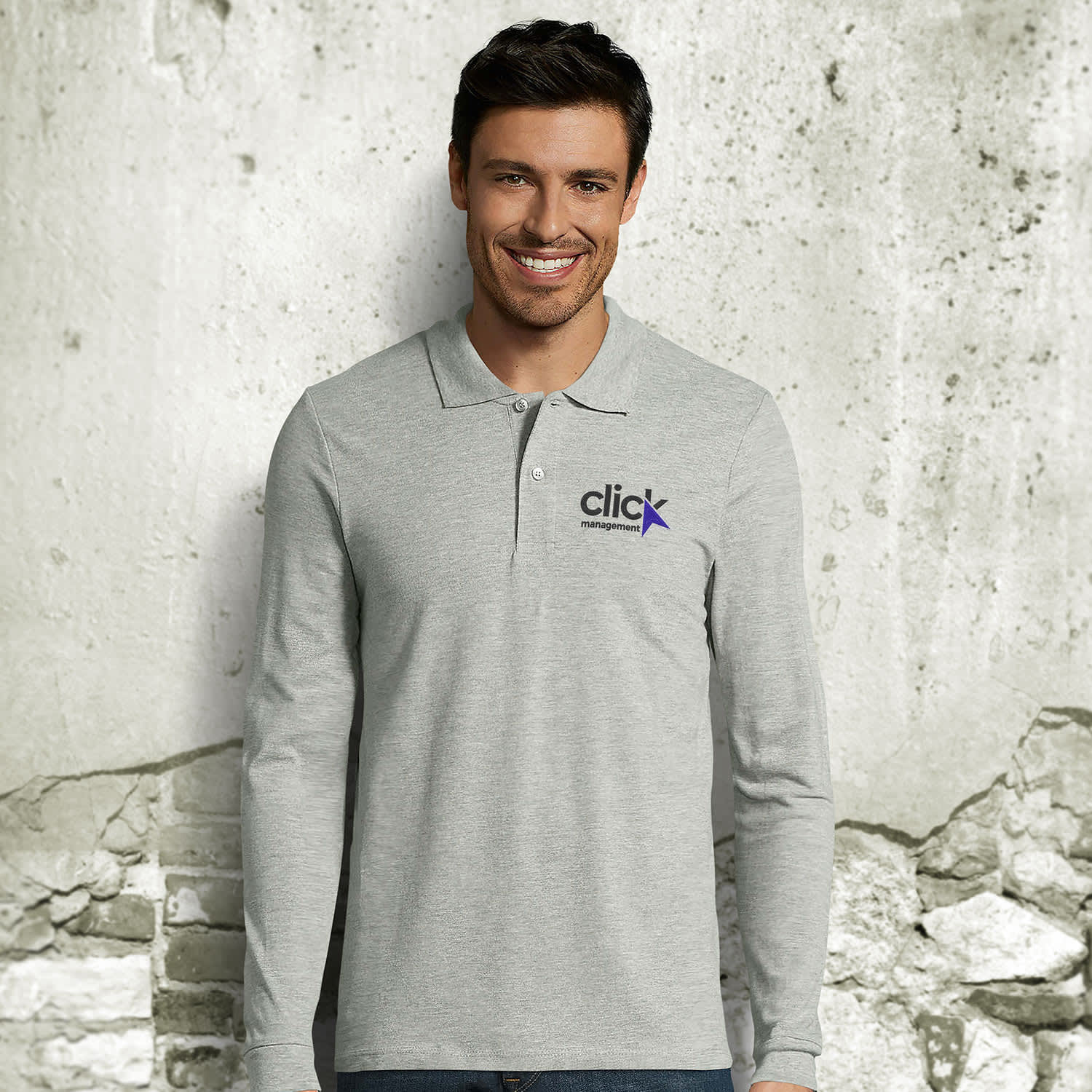 SOLS Perfect Men's Long Sleeve Polo - 121710 Image 