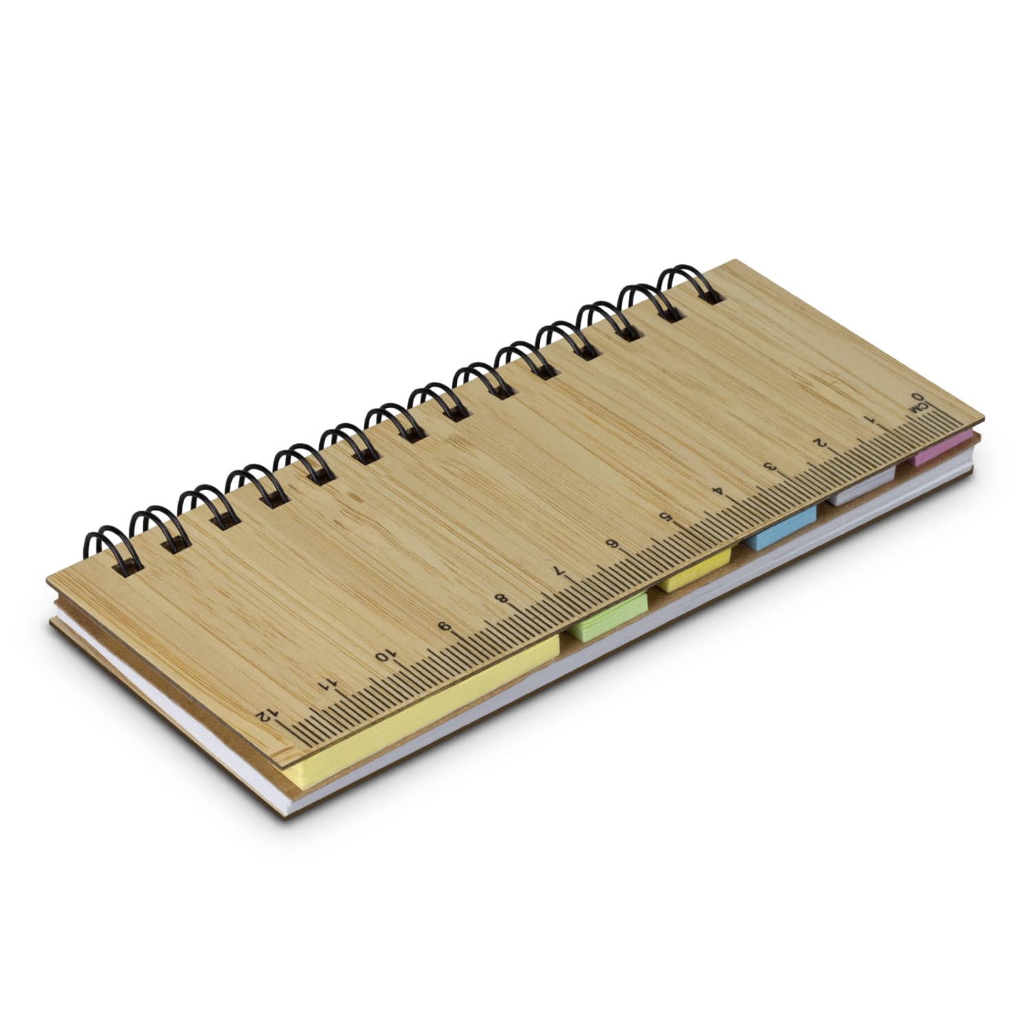Bamboo Sticky Note Wallet - 121728 Image Natural