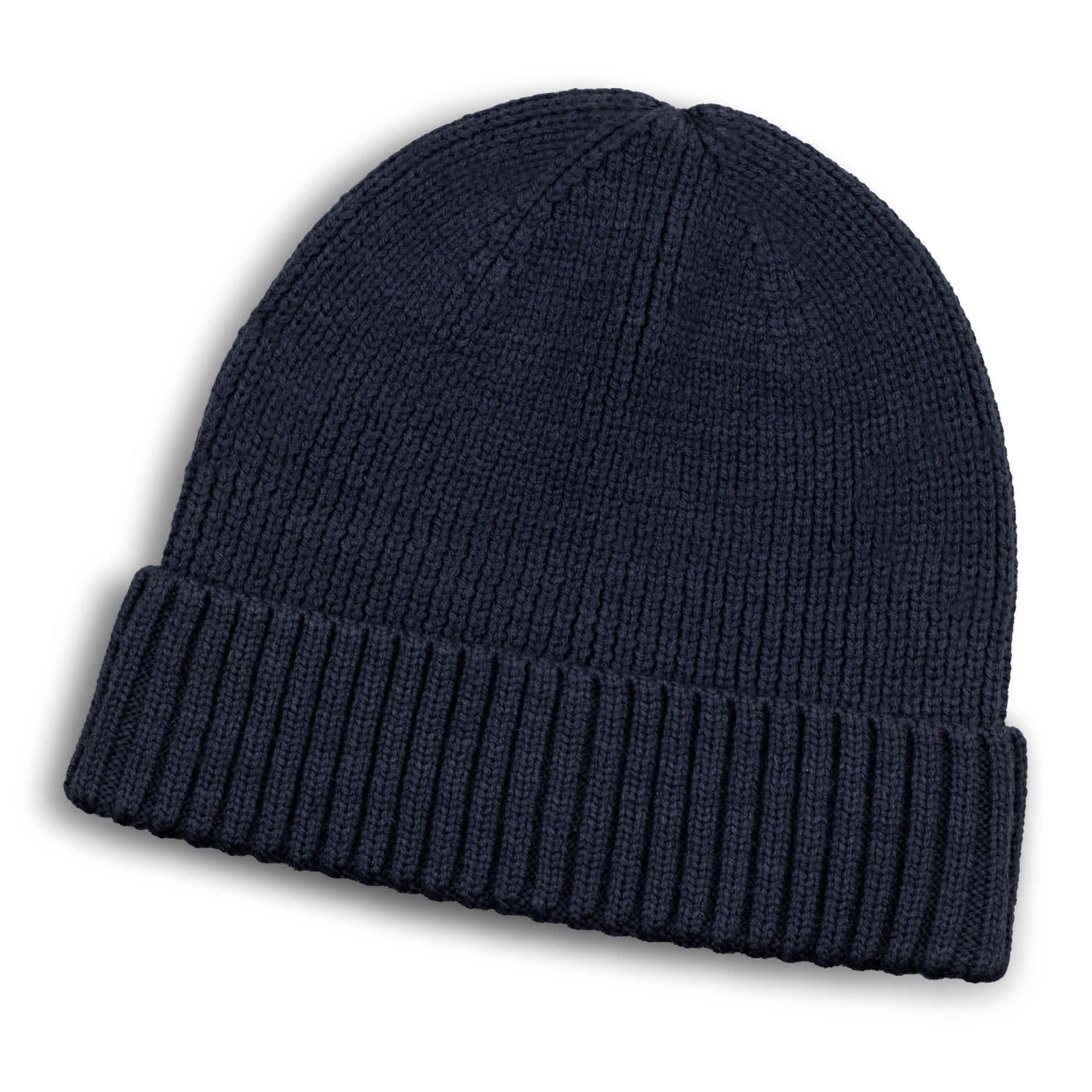 Merino Wool Beanie - 121792 Image Navy