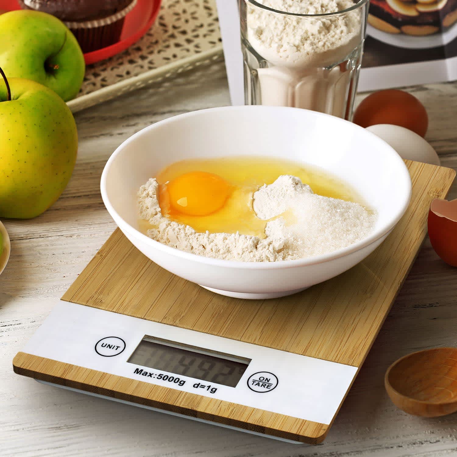 Bamboo Kitchen Scale - 121798 Image