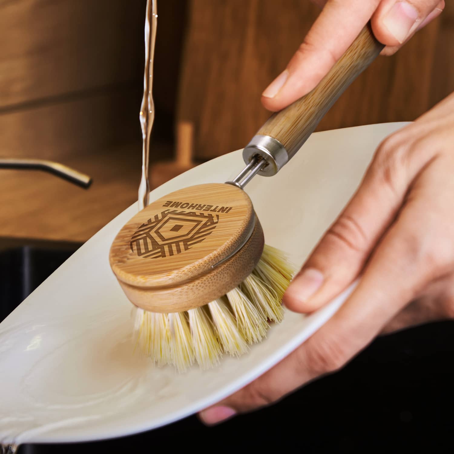 Bamboo Dish Brush - 121799 Image