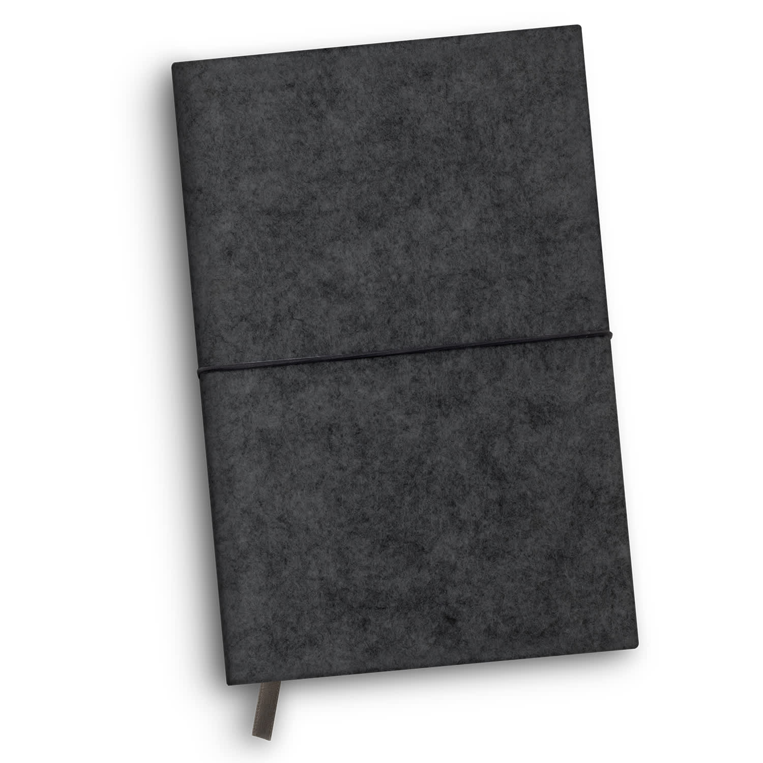 RPET Felt Soft Cover Notebook - 121841 Image Charcoal