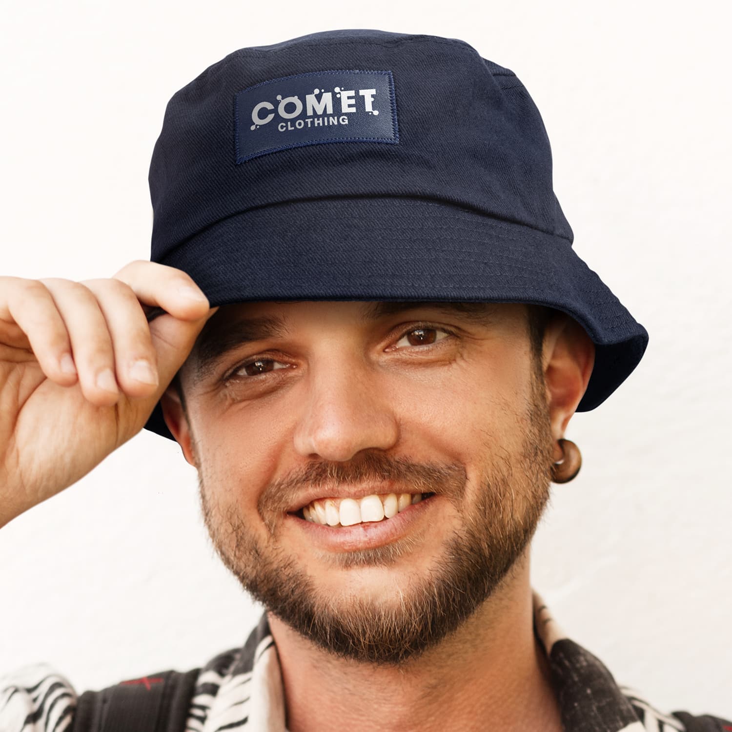 Bucket Hat with Patch - image 5