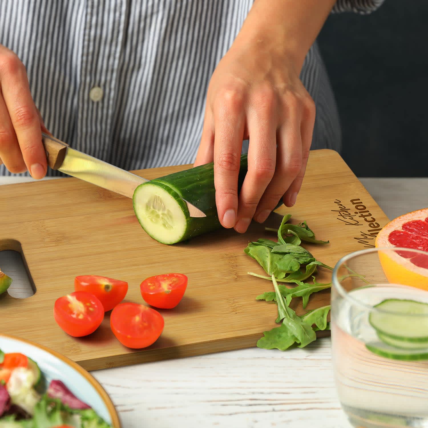NATURA Bamboo Rectangle Chopping Board - image 5
