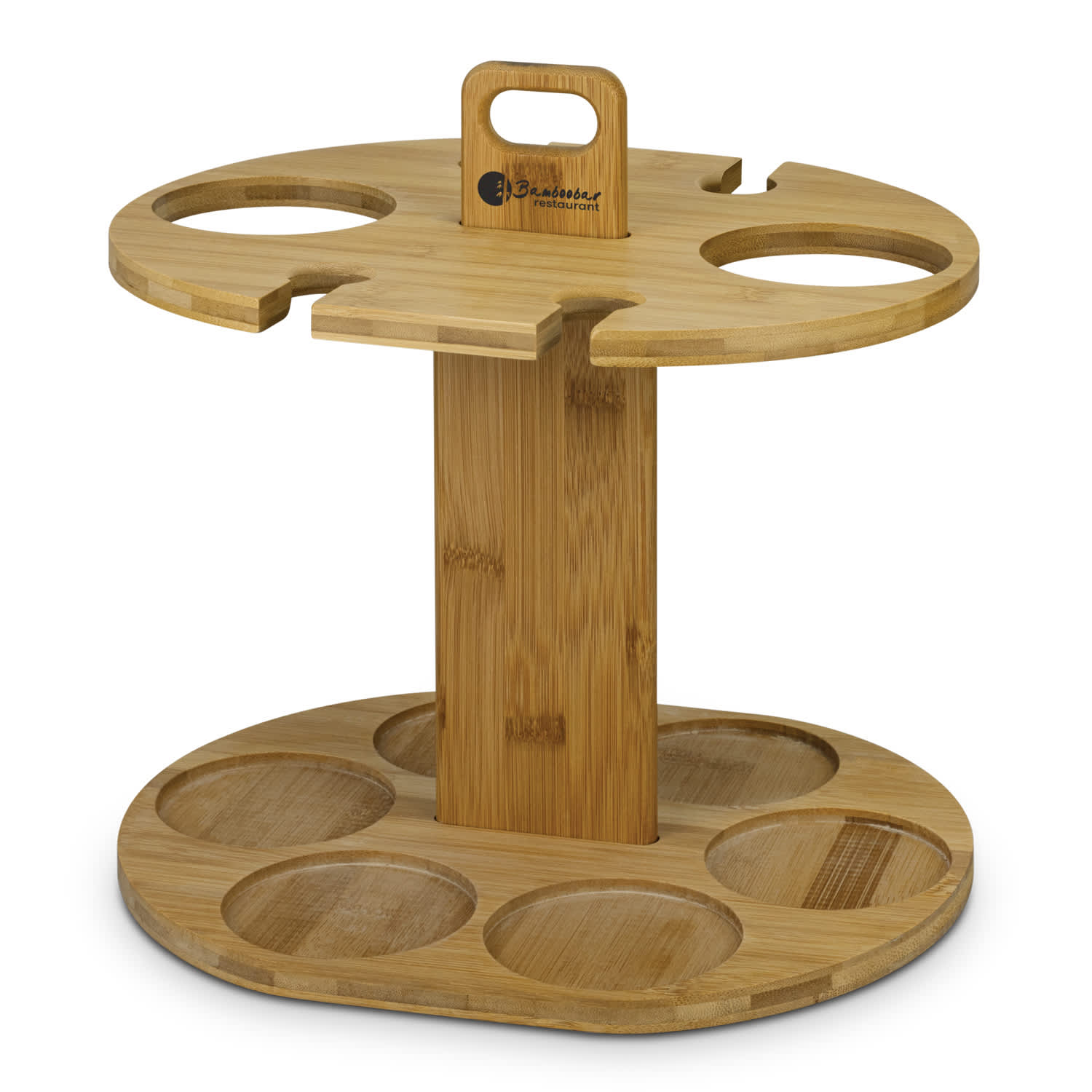 Bamboo Wine Rack - 122280 Image Natural