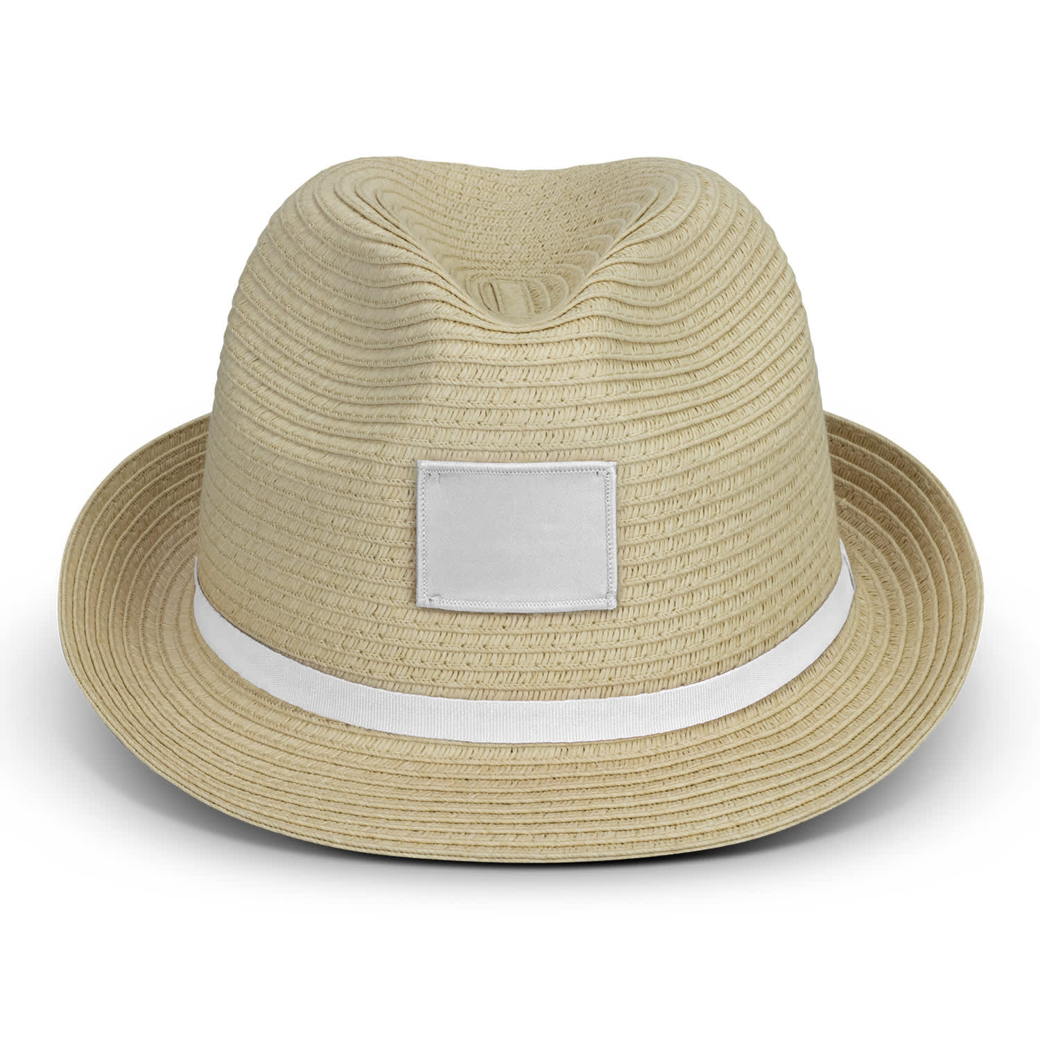Bruno Fedora Hat - 122327 Image Natural/White