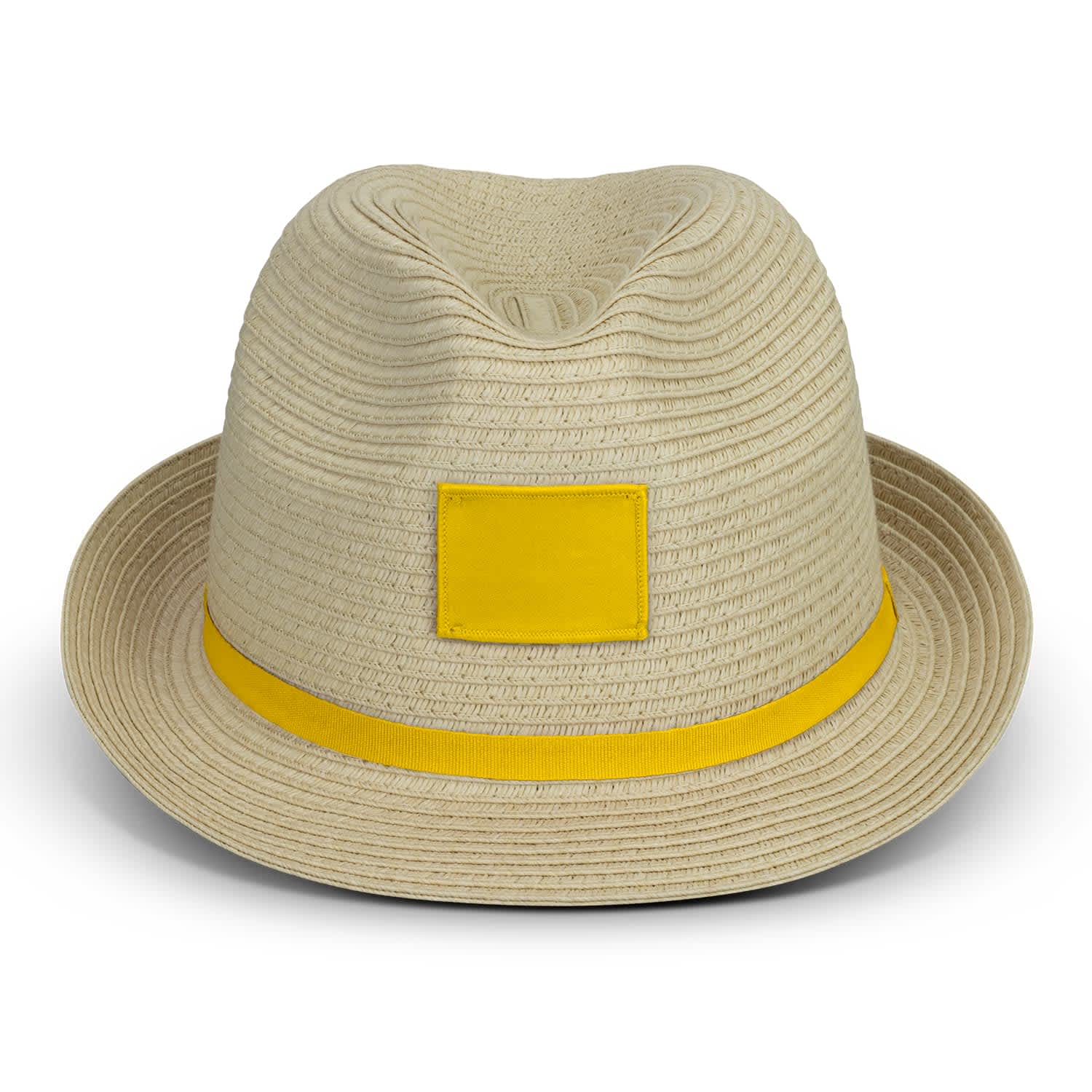 Bruno Fedora Hat - 122327 Image Natural/Yellow