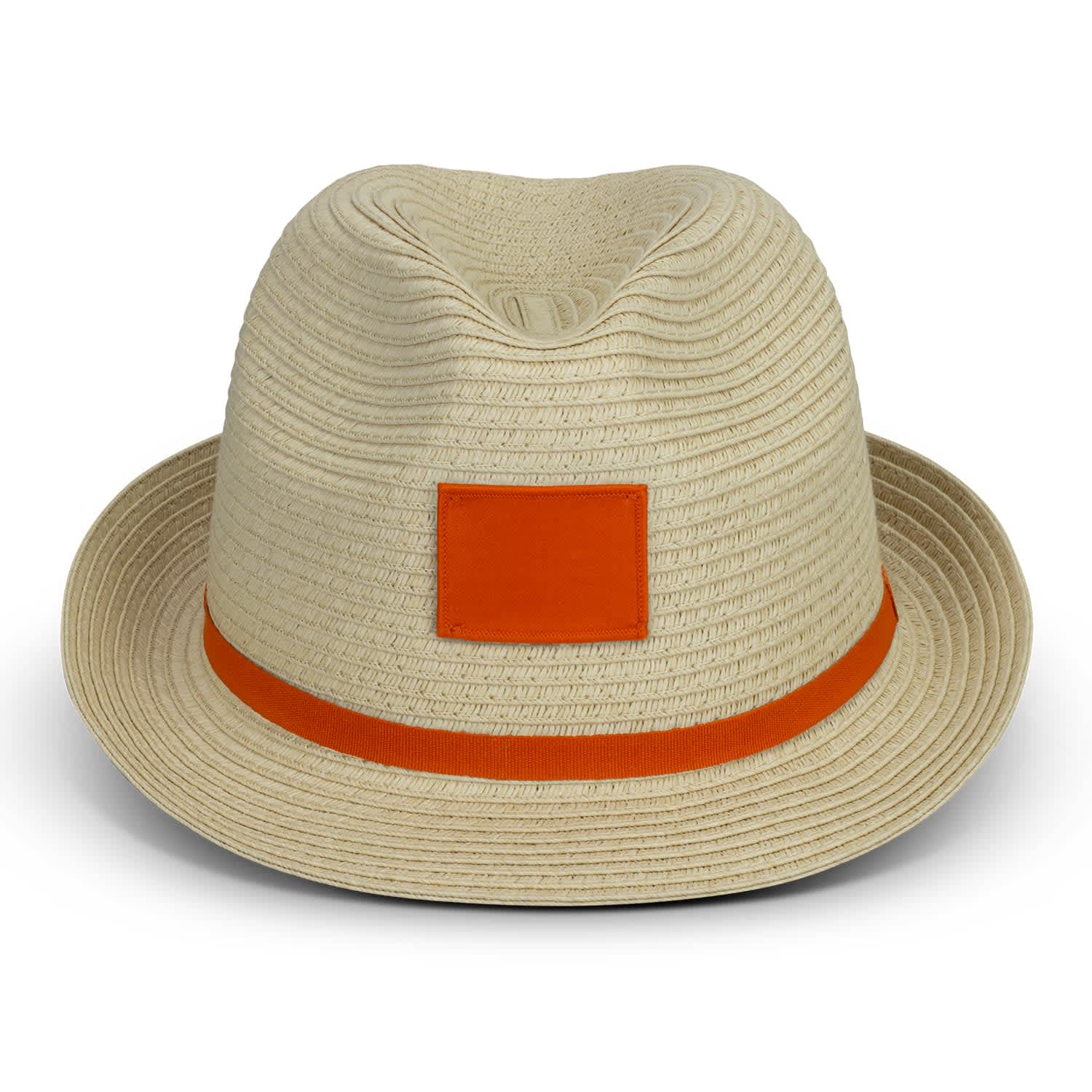 Bruno Fedora Hat - 122327 Image Natural/Orange