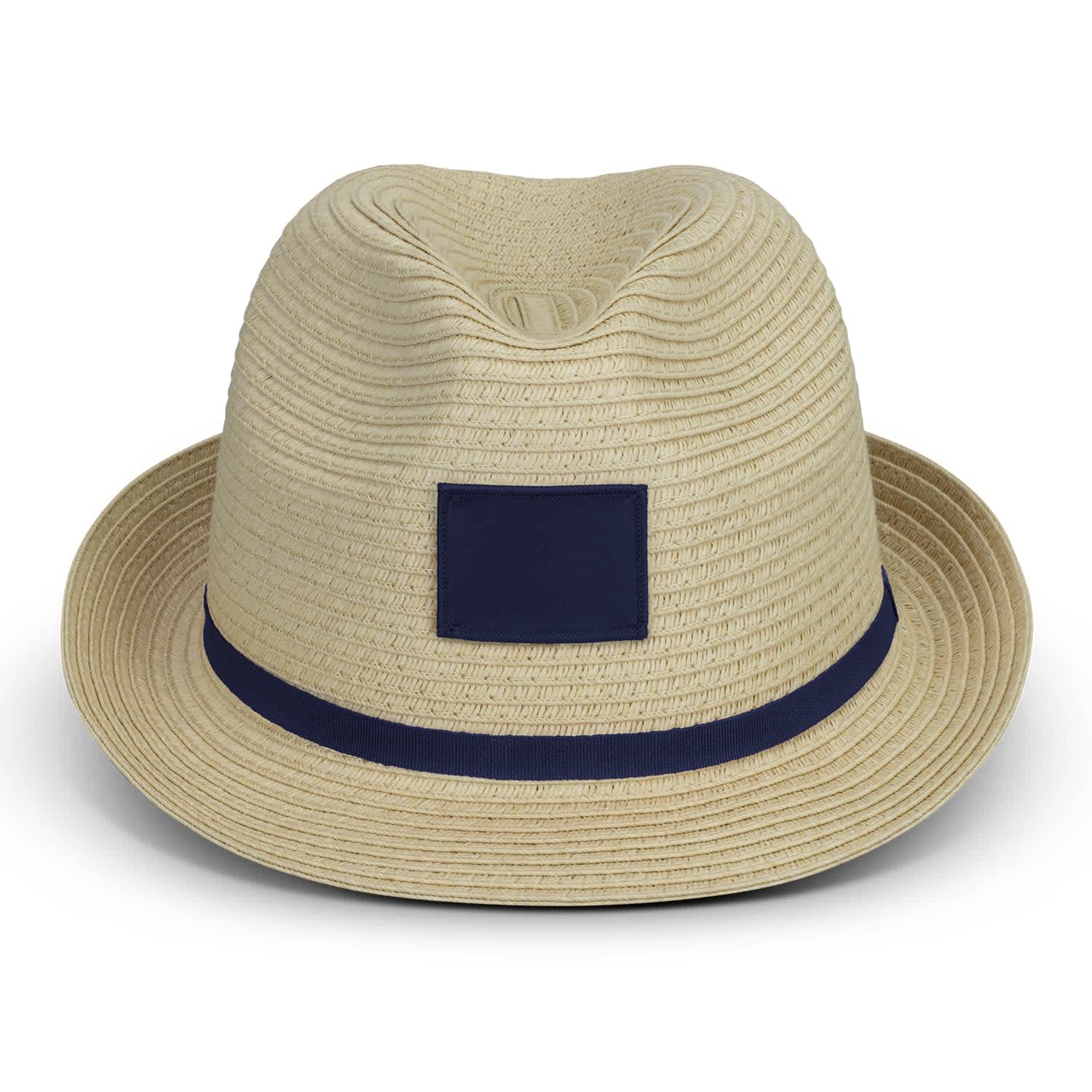 Bruno Fedora Hat - 122327 Image Natural/Navy