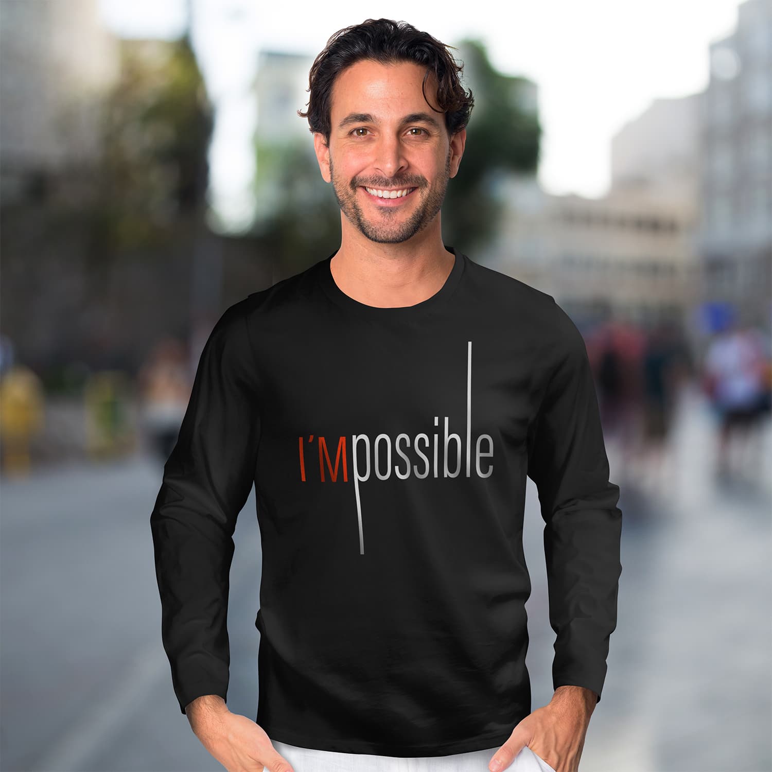 TRENDSWEAR Harlow Men's Long Sleeve Crew - 122458 Image