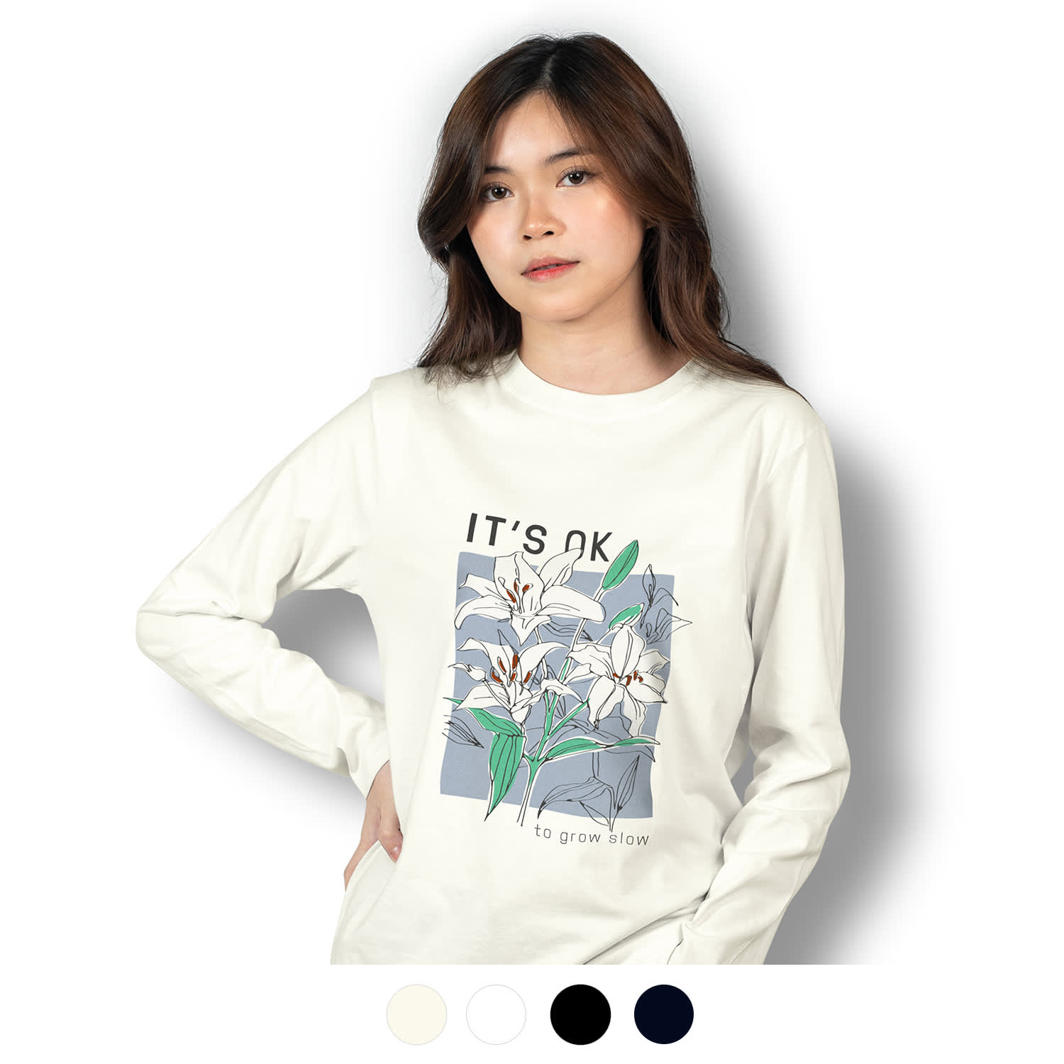 TRENDSWEAR Harlow Women's Long Sleeve Crew - image 1