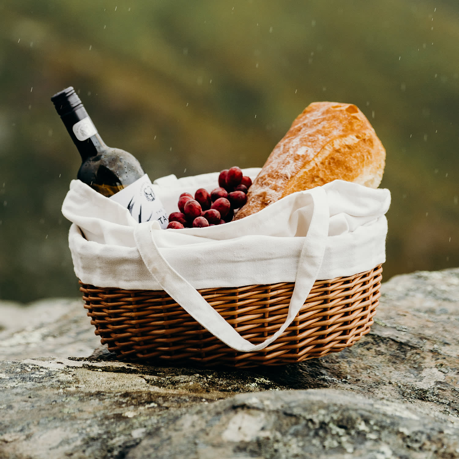 Keepsake Wicker Tote Bag - 122462 Image