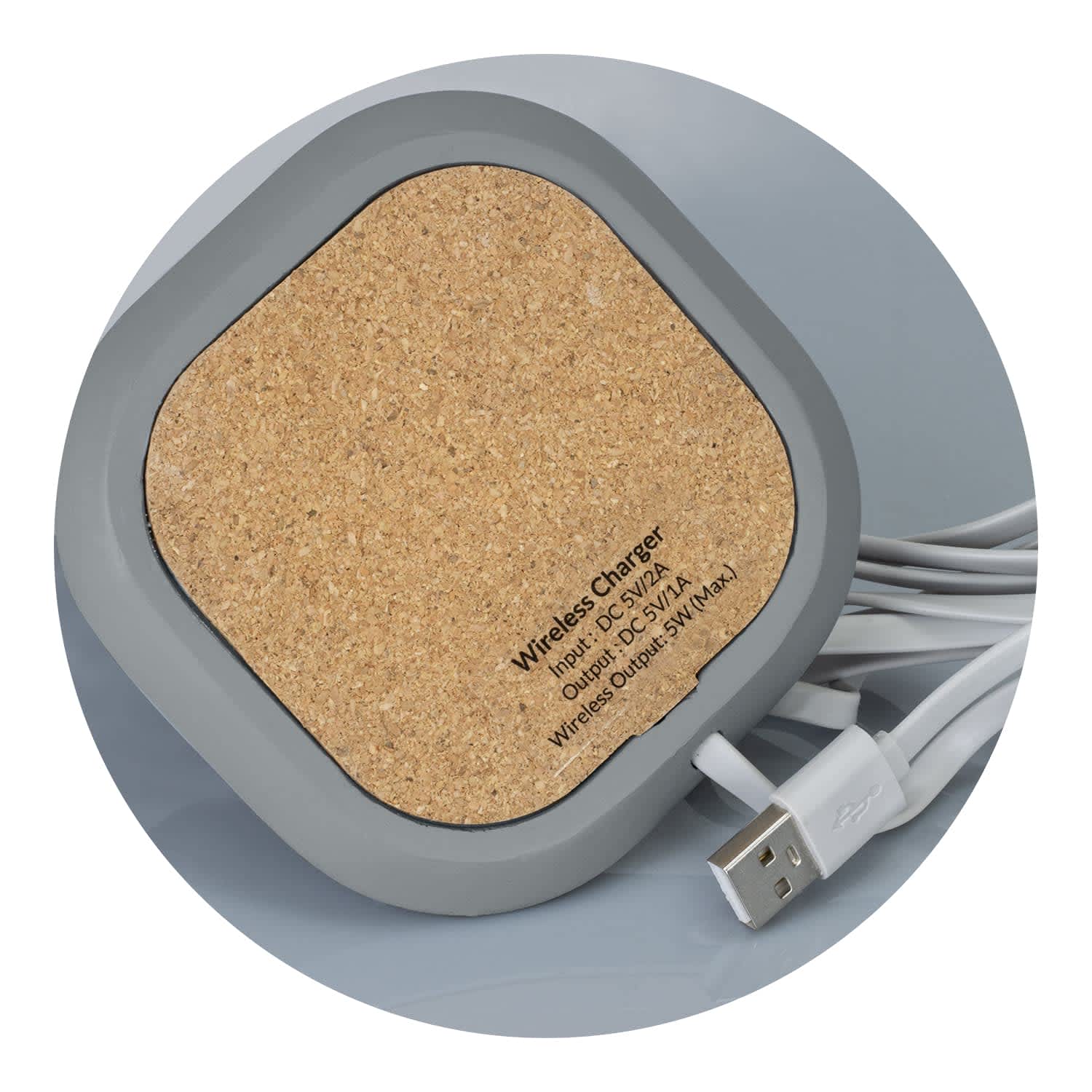 NATURA Limestone Wireless Charger - 122465 Image 