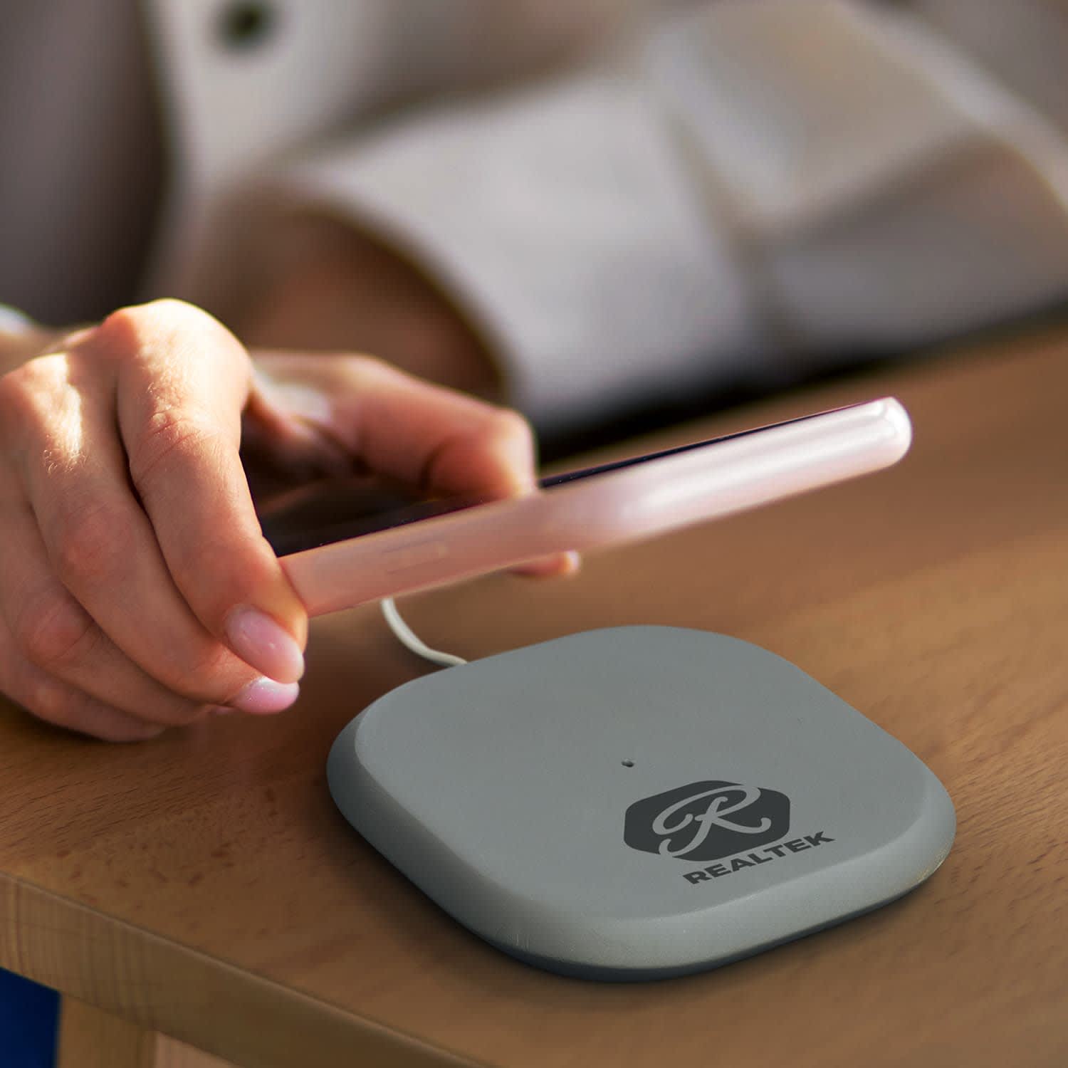 NATURA Limestone Wireless Charger - 122465 Image 