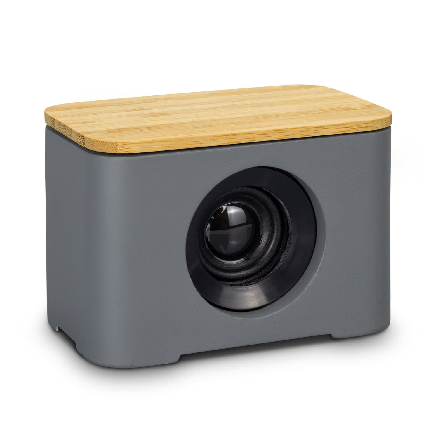 NATURA Limestone Speaker Wireless Charger - 122469 Image Charcoal