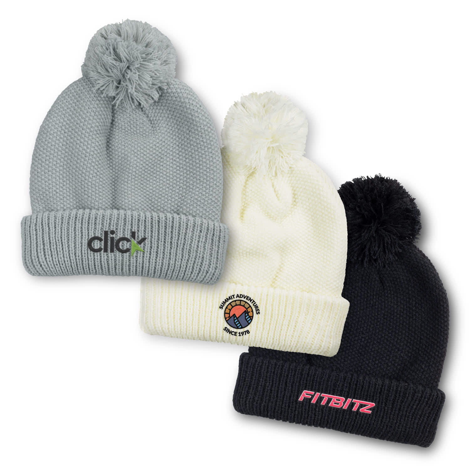 Custom Bumble Beanie | Promotional Products NZ | Branded merchandise NZ | Branded Merch | Personalised Merchandise | Custom Promotional Products | Promotional Merchandise