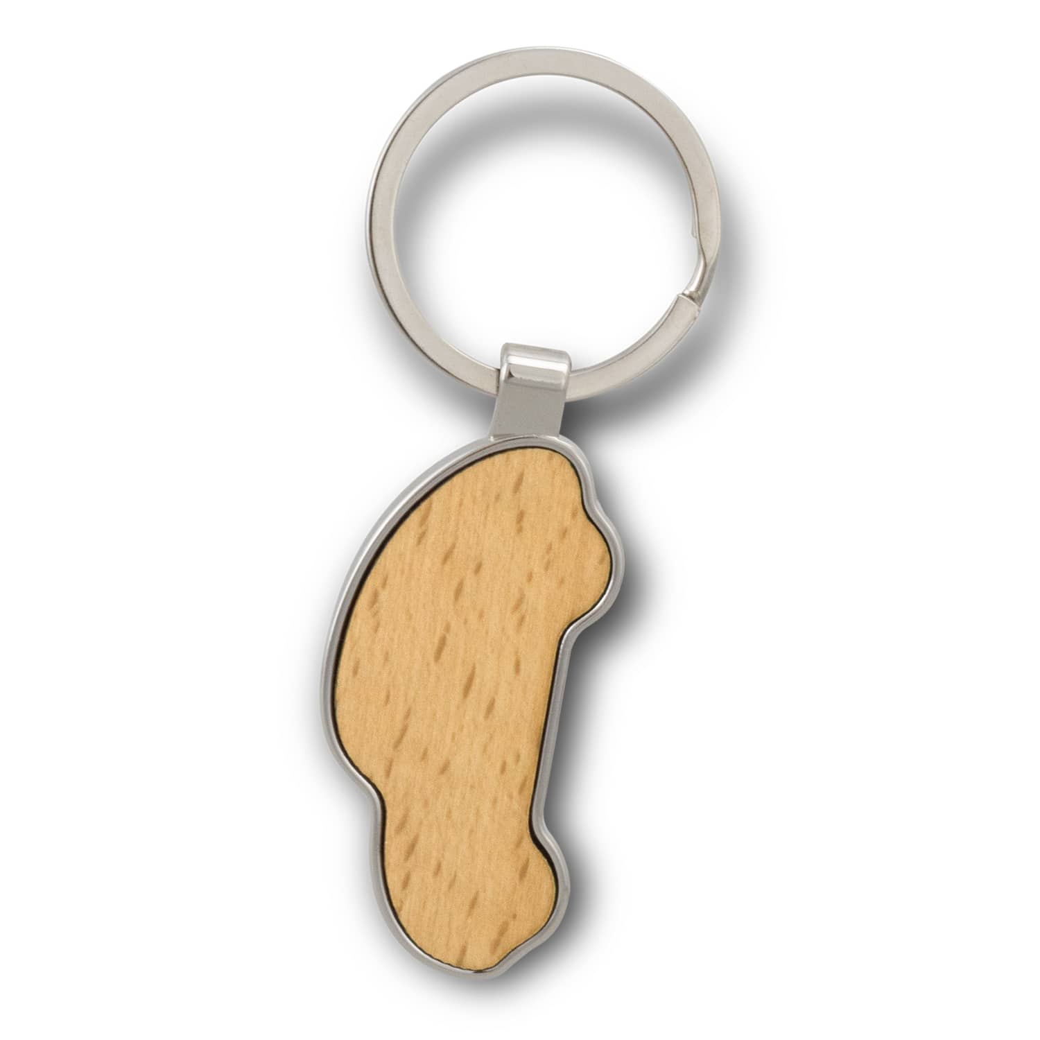 Santo Car Shaped Key Ring - 123016 Image Silver/Natural