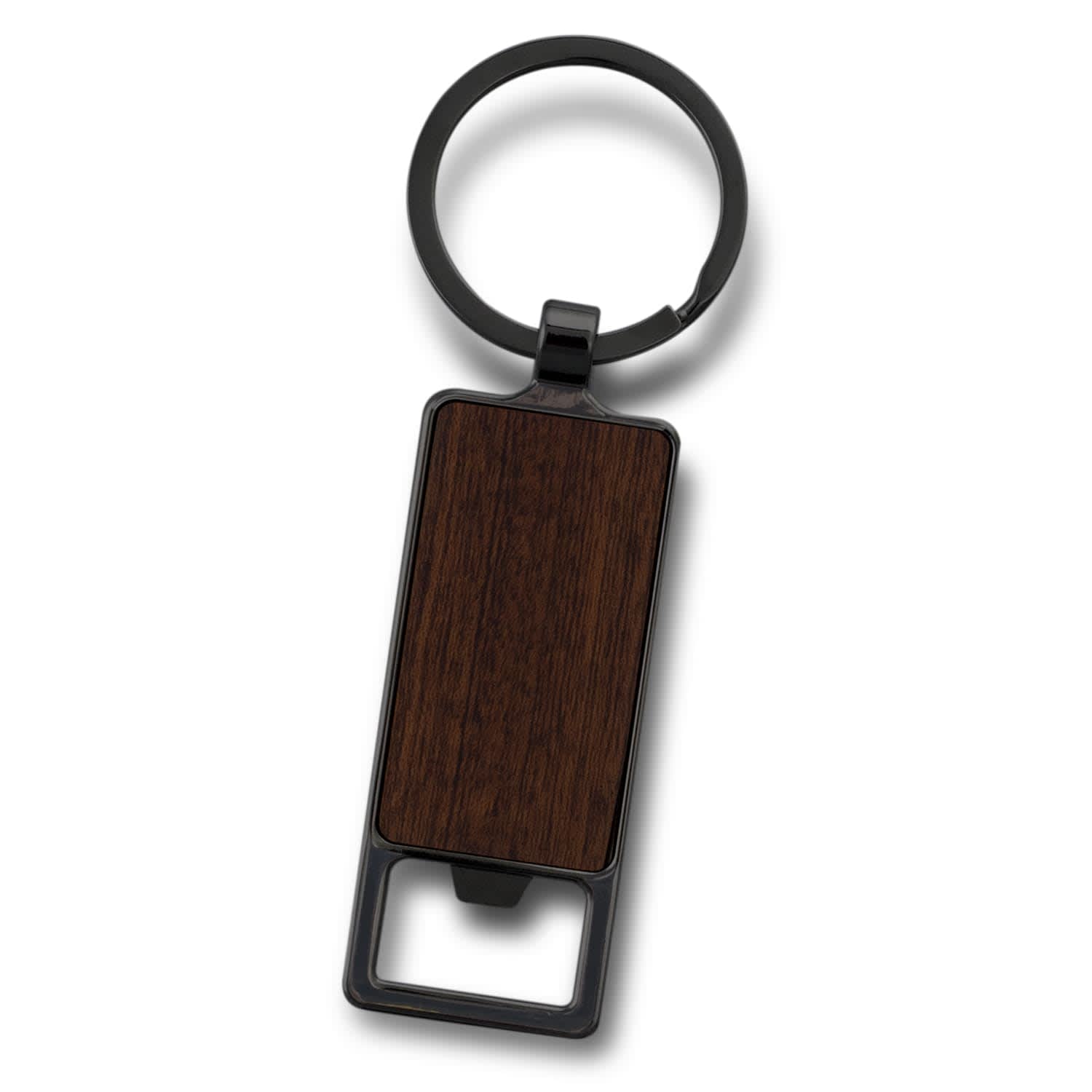 Santo Bottle Opener Key Ring - 123017 Image Gunmetal/Dark