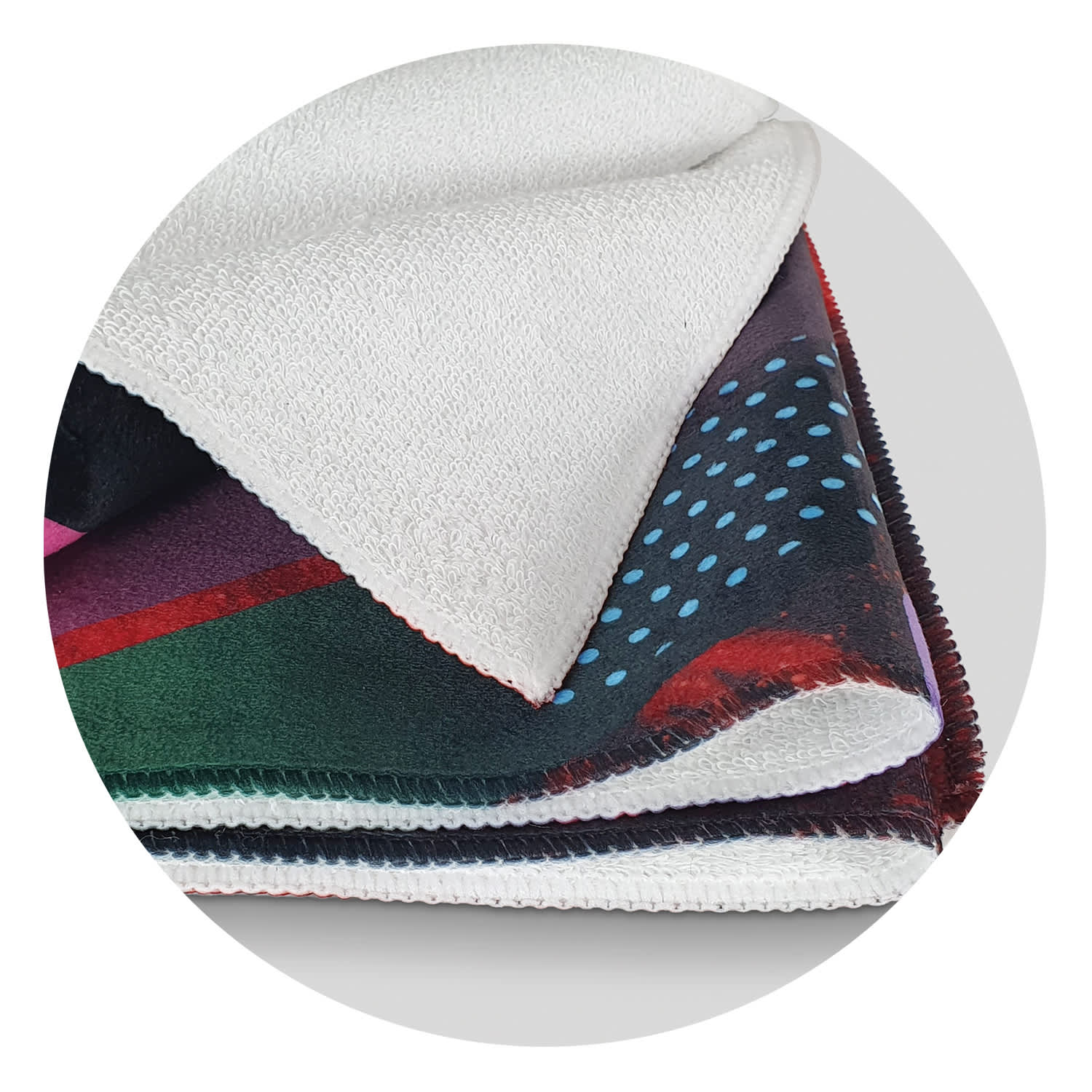 Sports Fit Towel - Full Colour - 123078 Image 