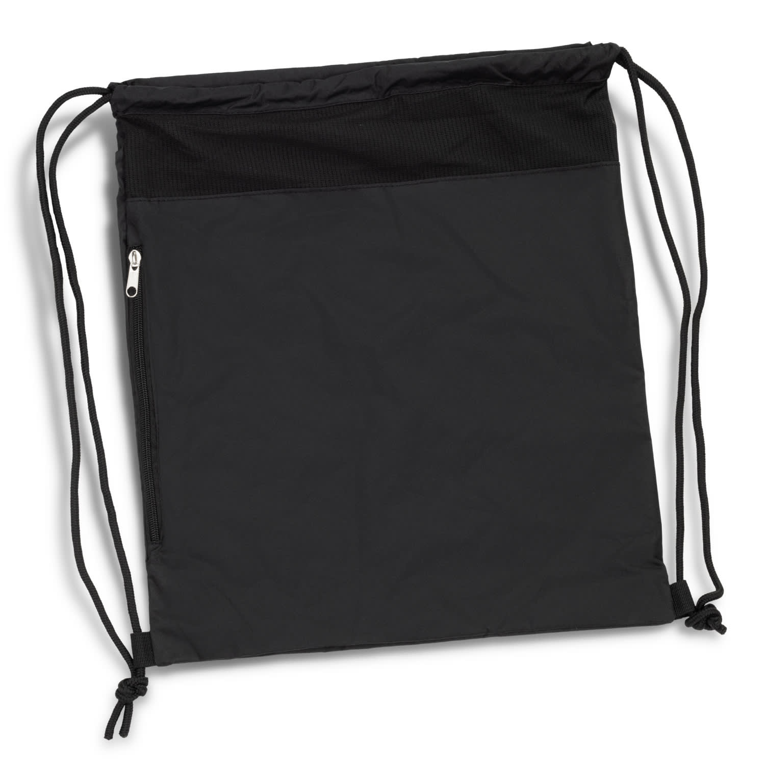 Streak Drawstring Backpack - 123085 Image Black