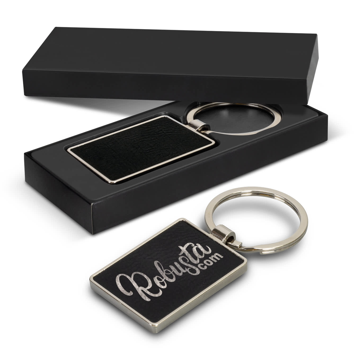 Custom Capulet Key Ring - Rectangle | Promotional Products NZ | Branded merchandise NZ | Branded Merch | Personalised Merchandise | Custom Promotional Products | Promotional Merchandise | Key Ring NZ