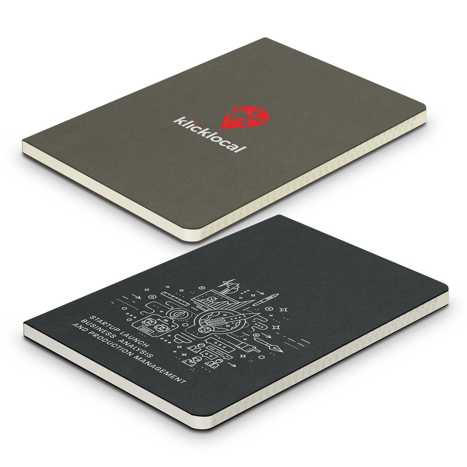 Custom Re-Cotton Soft Cover Notebook | Notebooks NZ | A5 Notebook NZ | Personalised Notebooks NZ | Promotional Products NZ | Branded merchandise NZ | Branded Merch | Personalised Merchandise | Custom Promotional Products | Promotional Merchandise