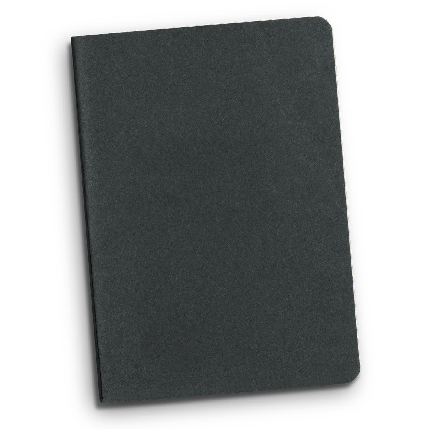 Recycled Cotton Cahier Notebook - 123148 Image Black