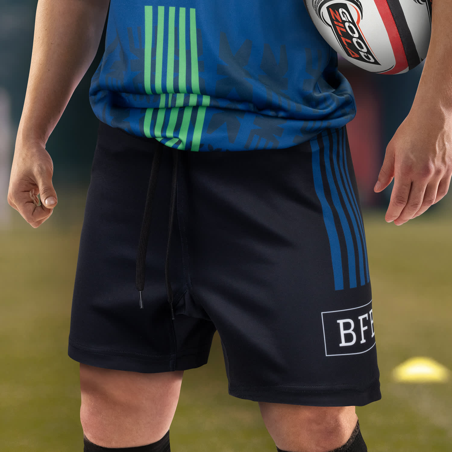 Custom Mens Rugby Shorts - 123341 Image 
