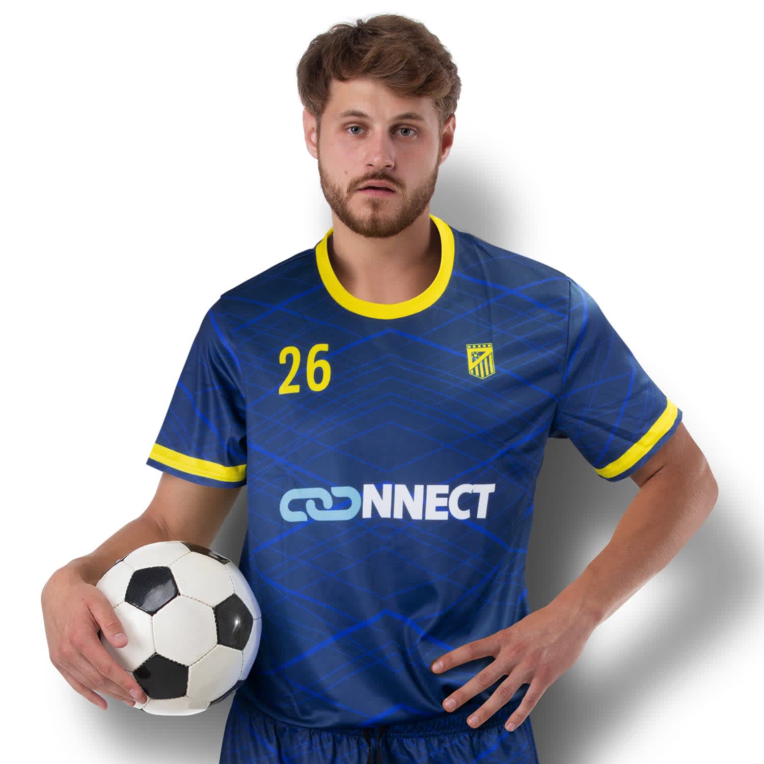 Custom Mens Soccer Top | Promotional Products NZ | Branded merchandise NZ | Branded Merch | Personalised Merchandise | Custom Promotional Products | Promotional Merchandise | Custom Merchandise