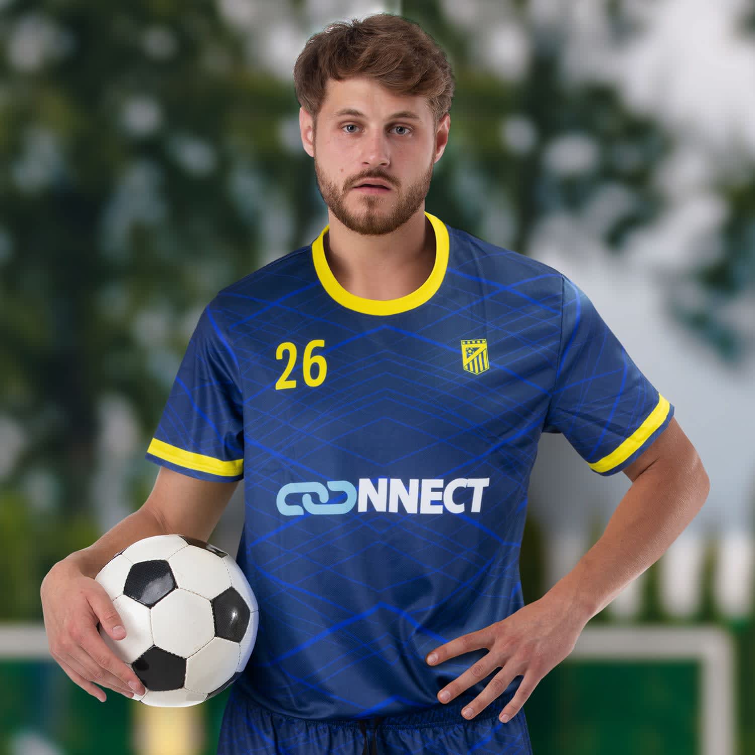 Custom Mens Soccer Top - 123342 Image 