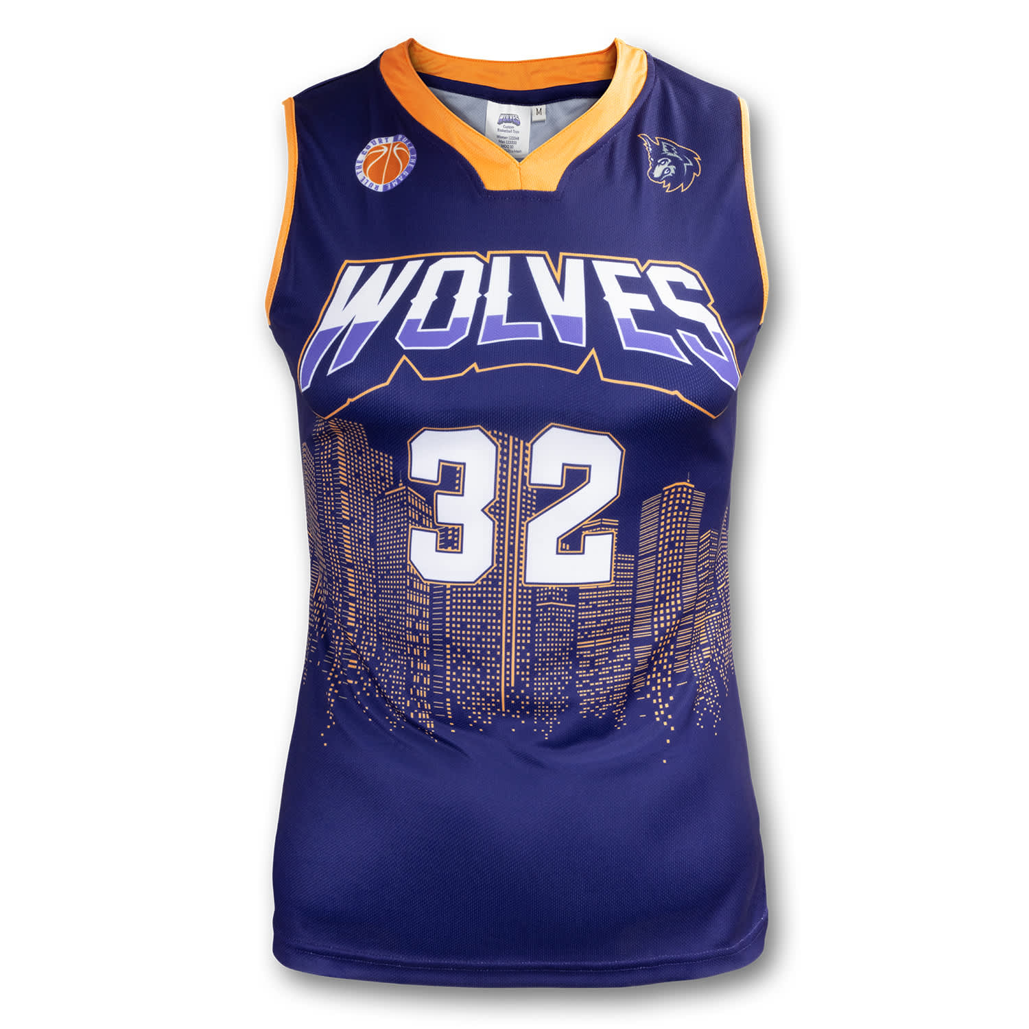 Custom Womens Basketball Top - 123348 Image 