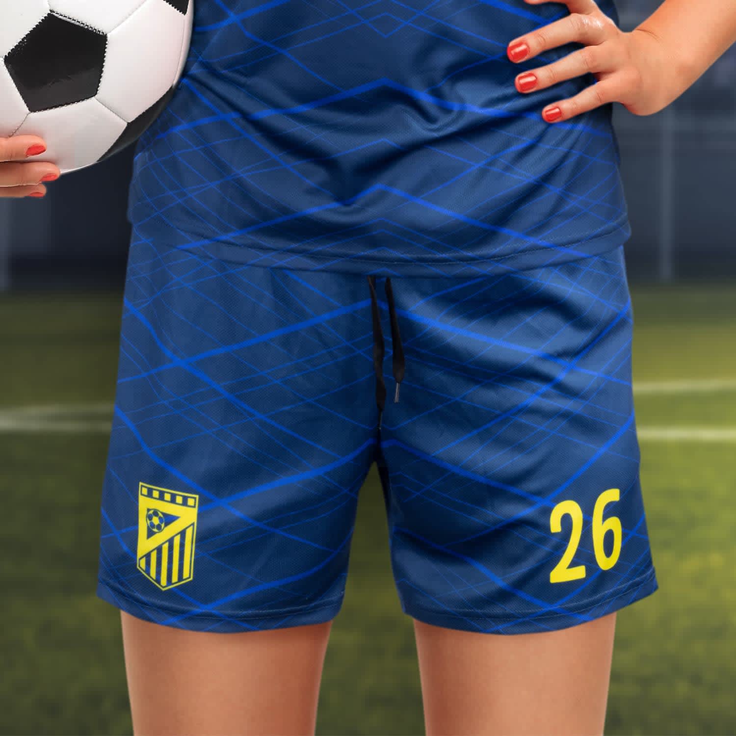 Custom Womens Soccer Shorts - 123357 Image 