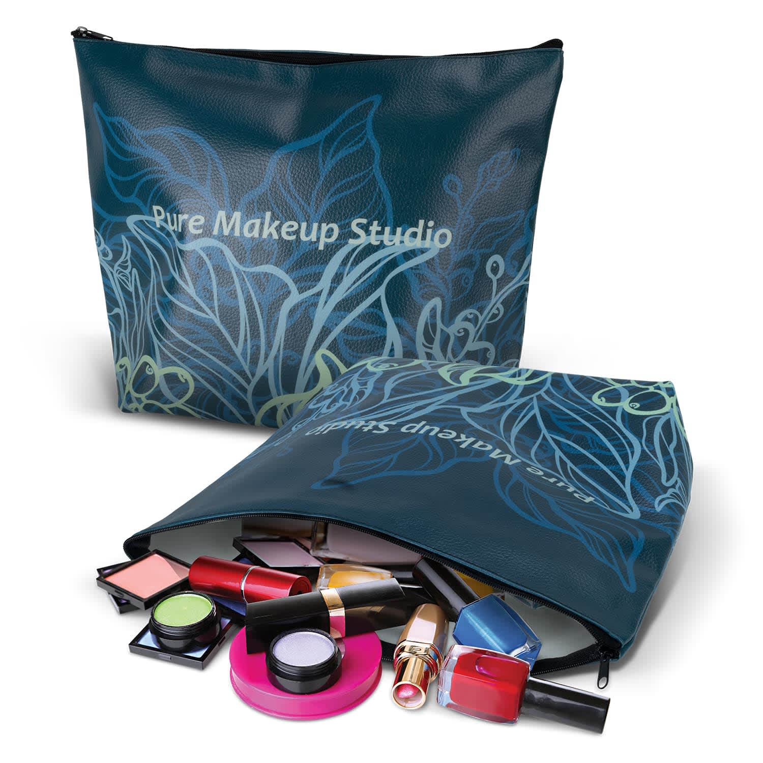 Custom Belle Cosmetic Bag - Large | Promotional Products NZ | Branded merchandise NZ | Branded Merch | Personalised Merchandise | Custom Promotional Products | Promotional Merchandise