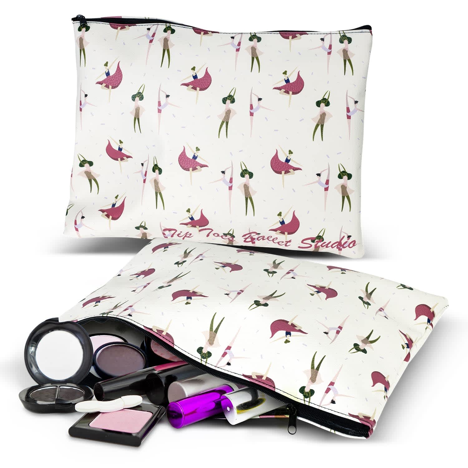 Custom Flora Cosmetic Bag - Large | Promotional Products NZ | Branded merchandise NZ | Branded Merch | Personalised Merchandise | Custom Promotional Products | Promotional Merchandise