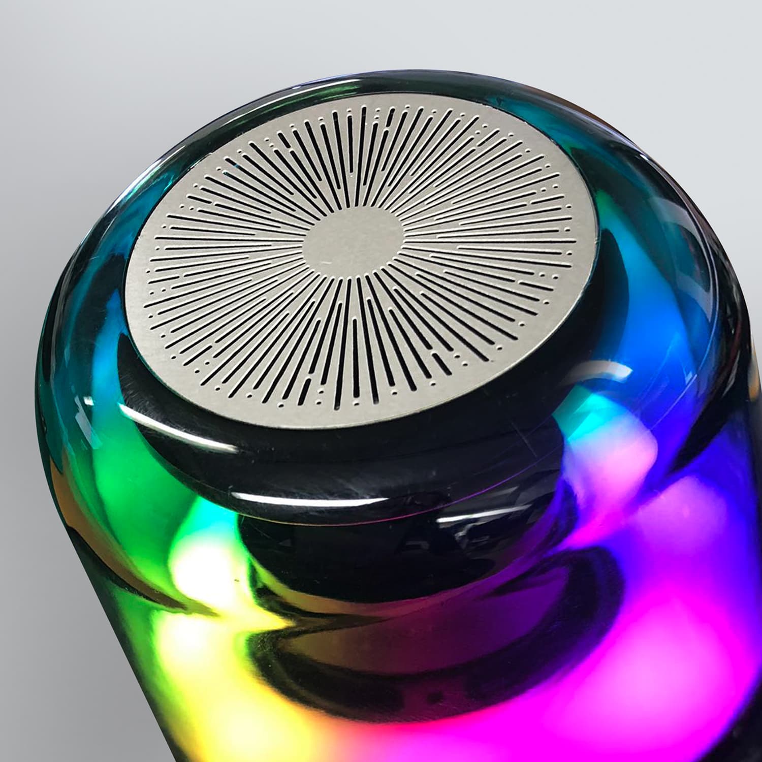 Spectrum Bluetooth Speaker – 8W Luminous Speaker with Beat-Synchronized Light Effects, Multiple Light Modes, and 4-Hour Playback