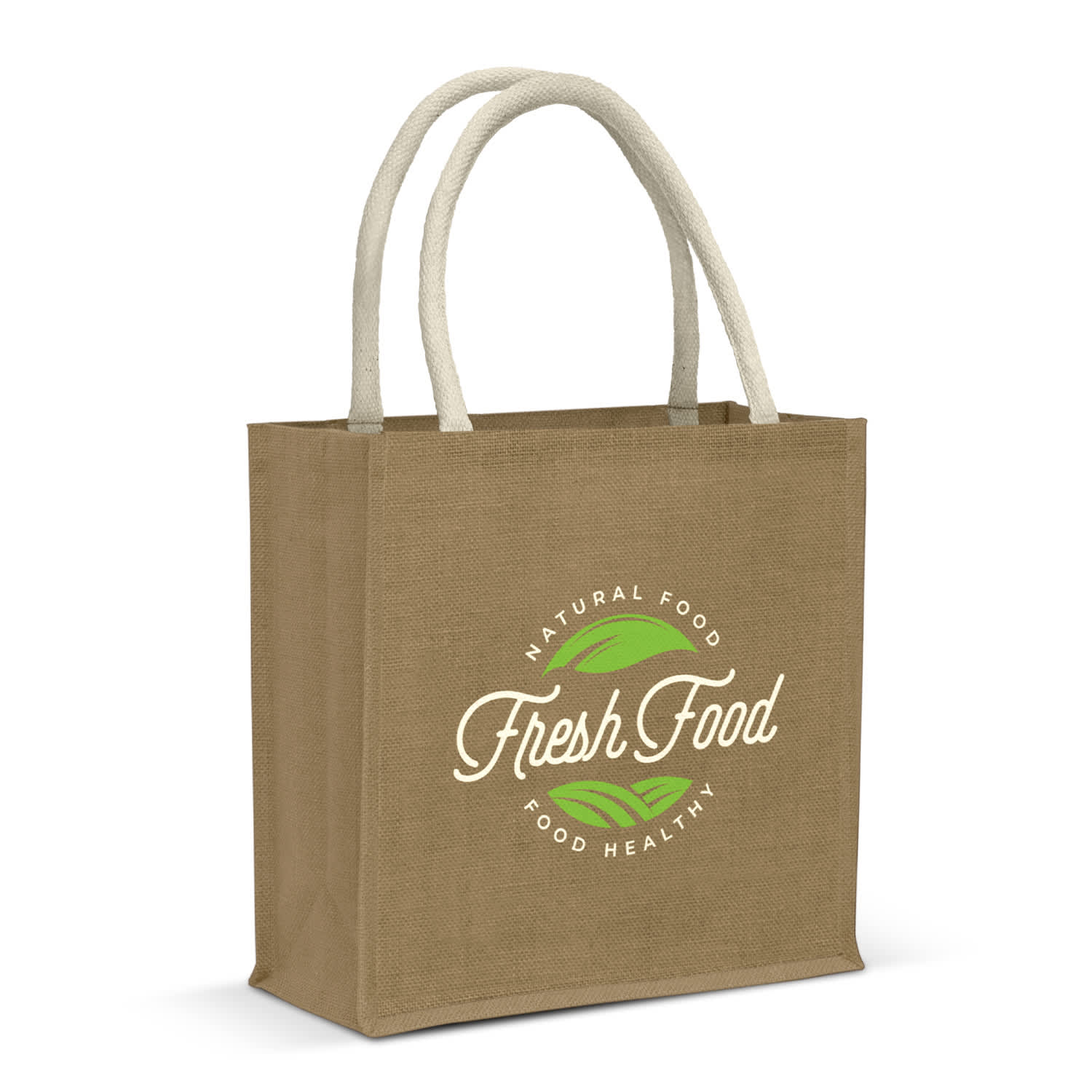 Custom Monza Starch Jute Tote Bag | Custom Jute Bag NZ | Custom Eco Jute Bag | Promotional Products NZ | Branded merchandise NZ | Branded Merch | Personalised Merchandise | Custom Promotional Products | Promotional Merchandise