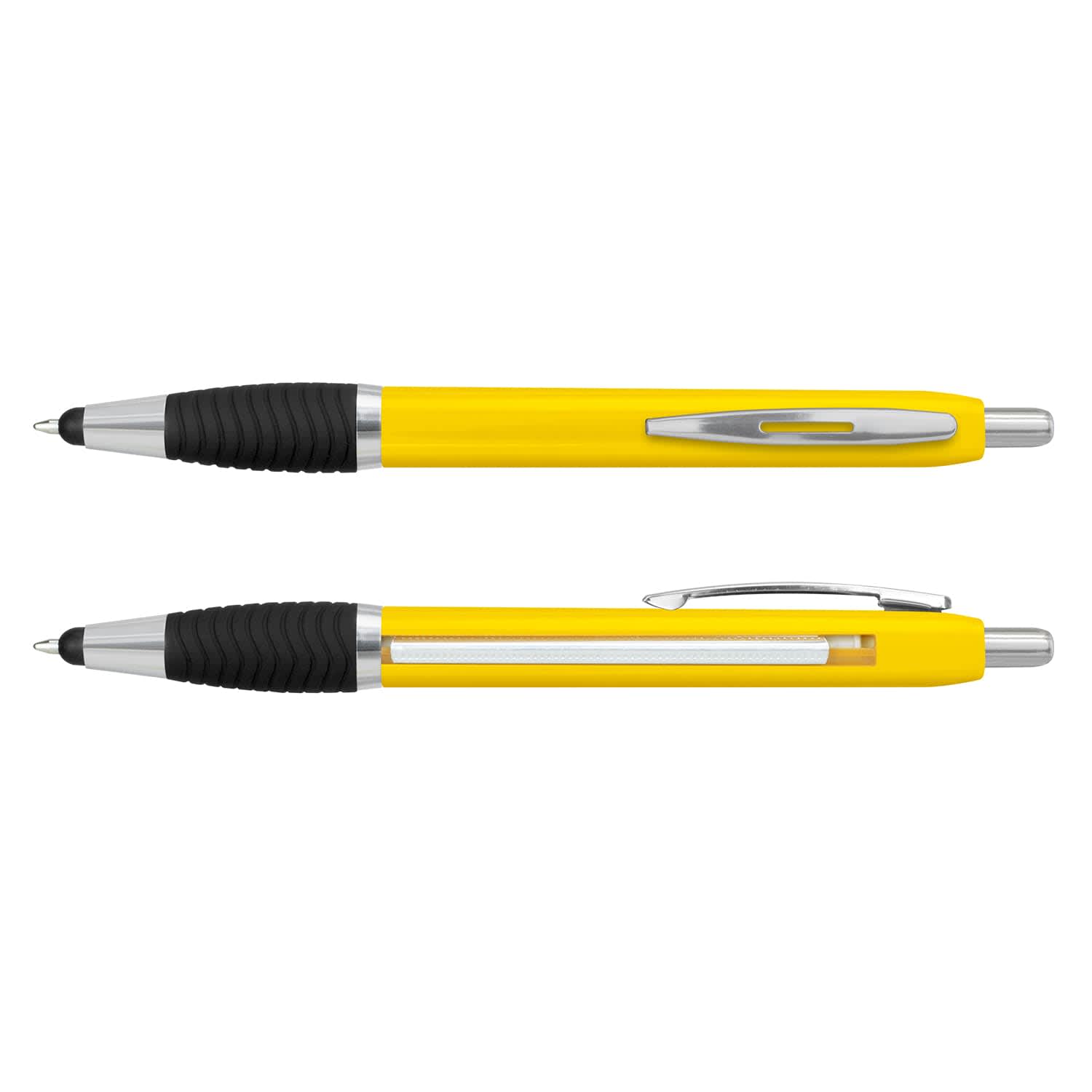 Neptune Stylus Banner Pen - 123617 Image Yellow