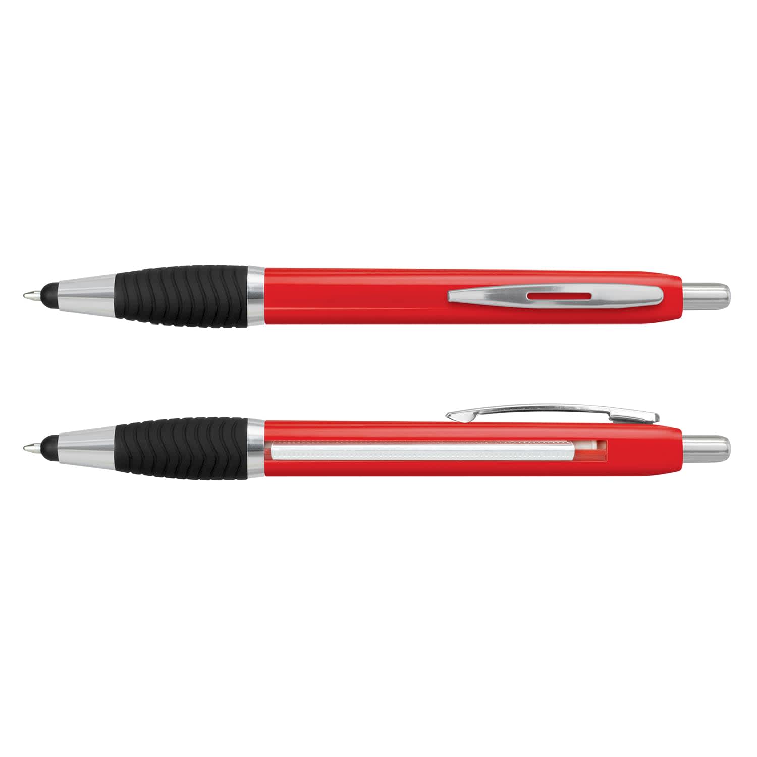Neptune Stylus Banner Pen - 123617 Image Red