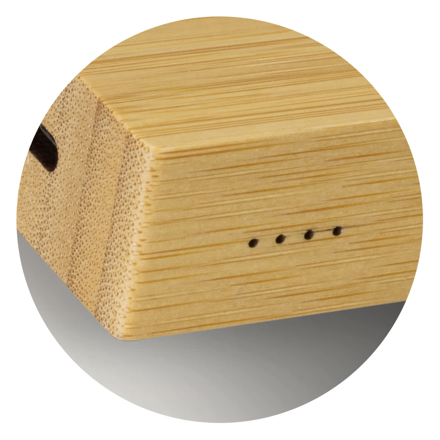 NATURA Bamboo Solar Power Bank - 10,000mAh Eco-Friendly Portable Charger with Solar Panels
