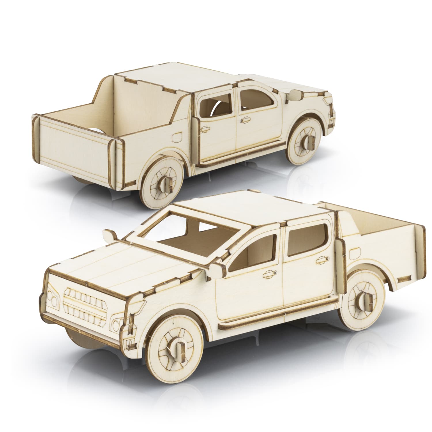 BRANDCRAFT UTE Wooden Model - 124027 Image 