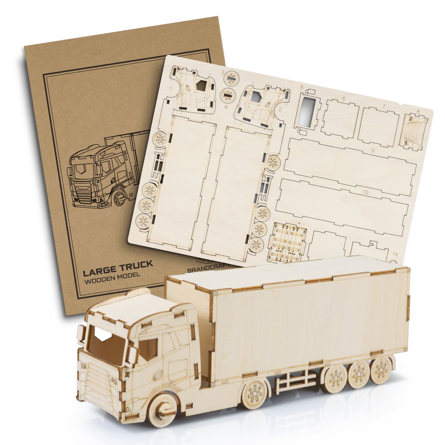 BRANDCRAFT Large Truck Wooden Model | Large Truck Wooden Model | Custom Merchandise | Merchandise | Customised Gifts NZ | Corporate Gifts | Promotional Products NZ | Branded merchandise NZ | Branded Merch | Personalised Merchandise | Custom Promotional