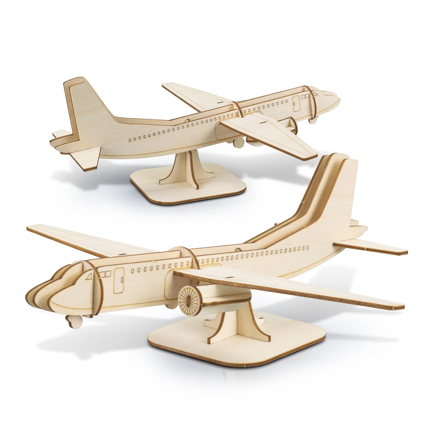 BRANDCRAFT Jet Plane Wooden Model - 124039 Image