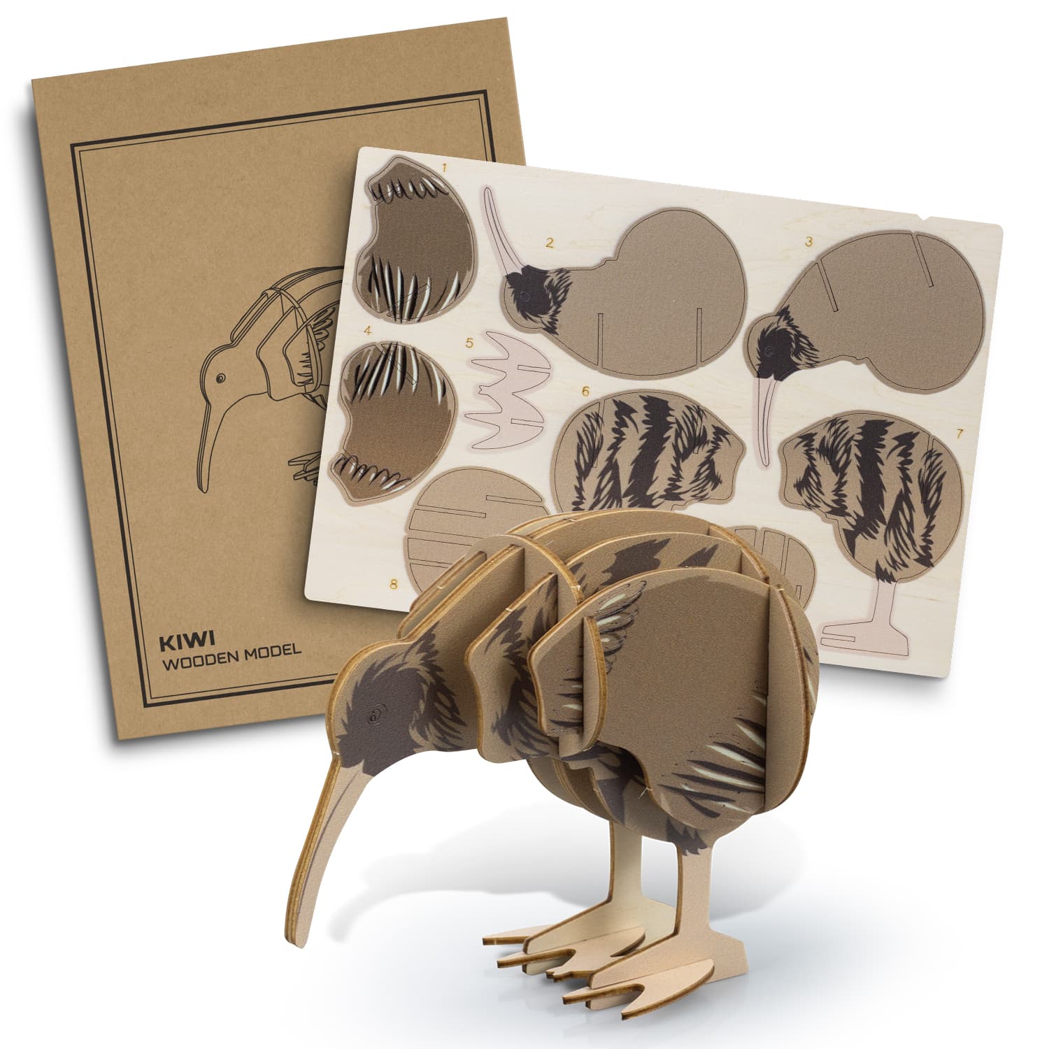 BRANDCRAFT Kiwi Wooden Model | Kiwi Wooden Model | Custom Merchandise | Merchandise | Customised Gifts NZ | Corporate Gifts | Promotional Products NZ | Branded merchandise NZ | Branded Merch | Personalised Merchandise | Custom Promotional Products | 