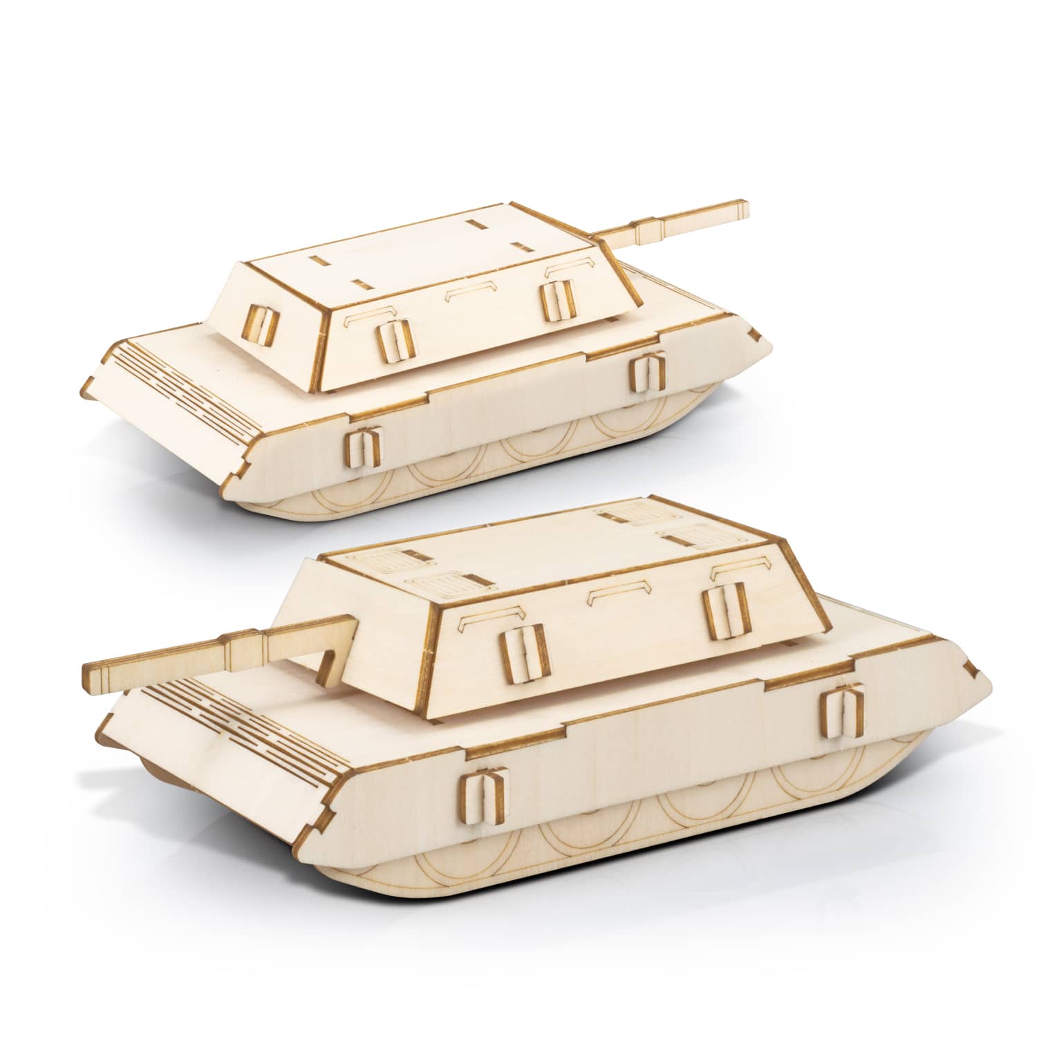 BRANDCRAFT Tank Wooden Model - 124053 Image 