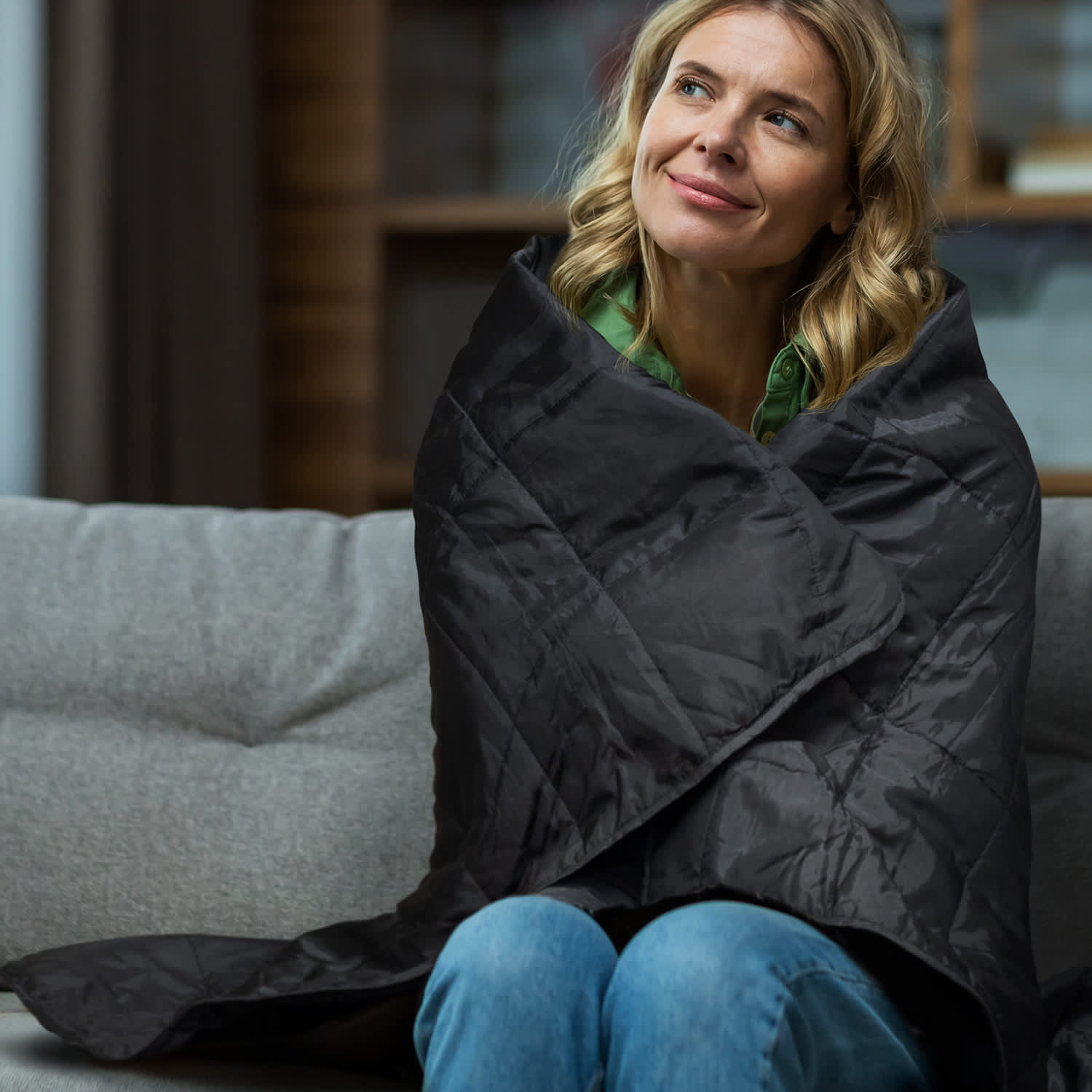 Harrow Puffer Blanket - 124121 Image